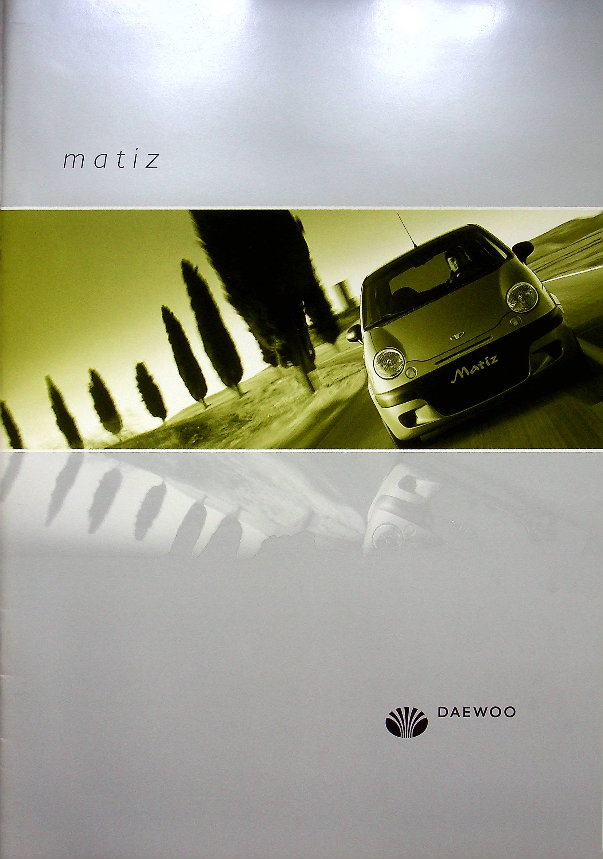 Daewoo Matiz Prospekt 09/2001
