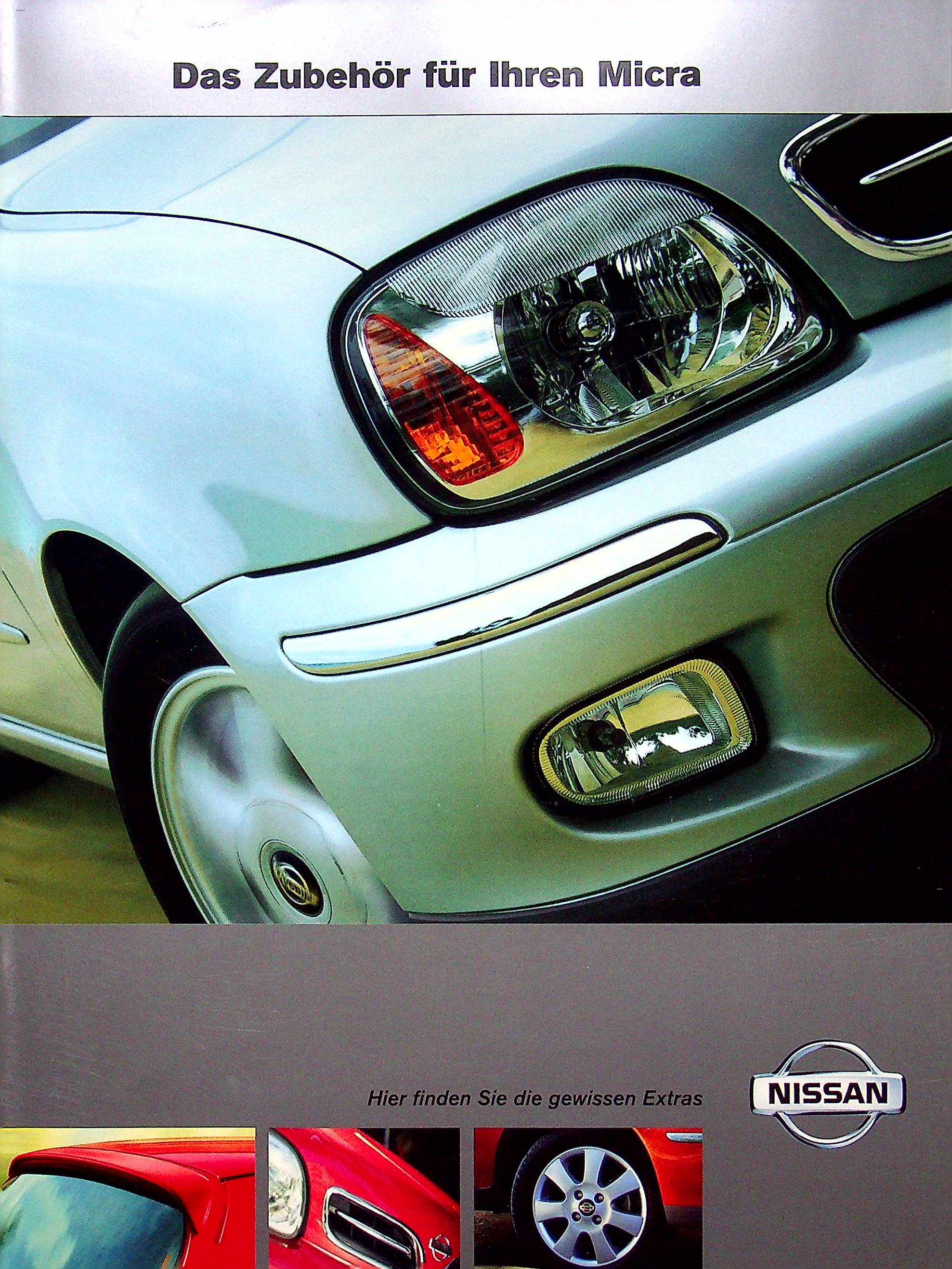 Nissan Micra - Zubehör - Prospekt 04/2001