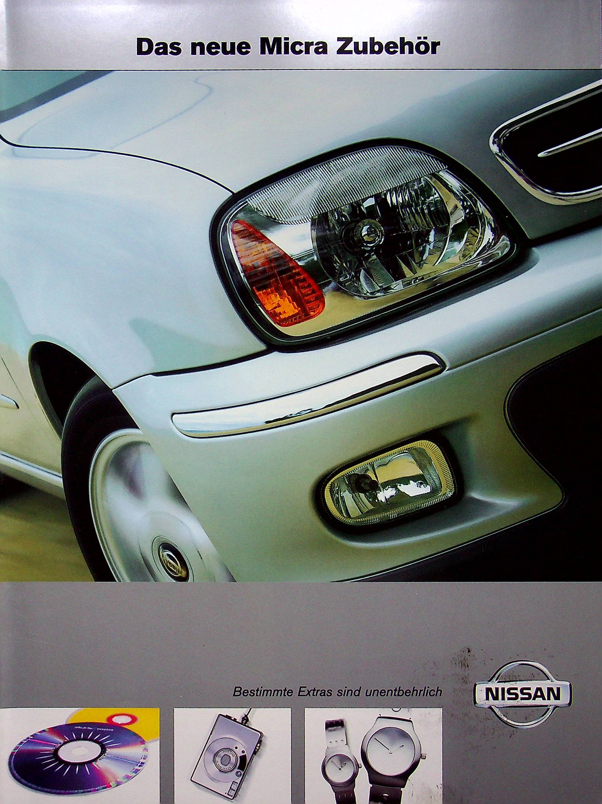 Nissan Micra - Zubehör - Prospekt 07/2000