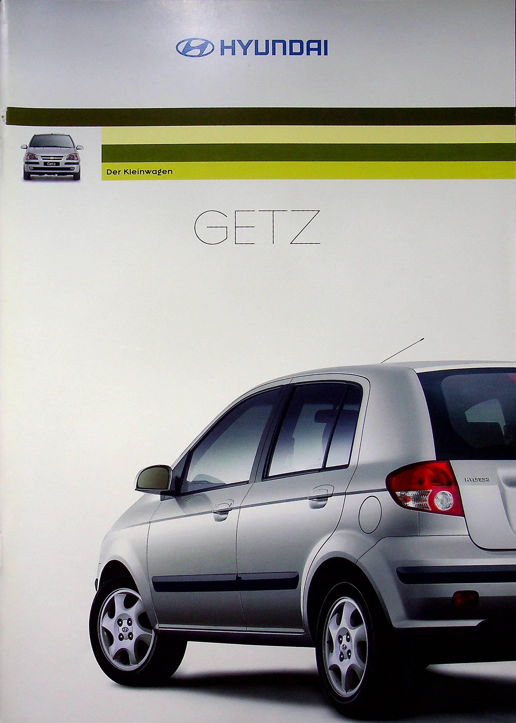 Hyundai Getz Prospekt 01/2003