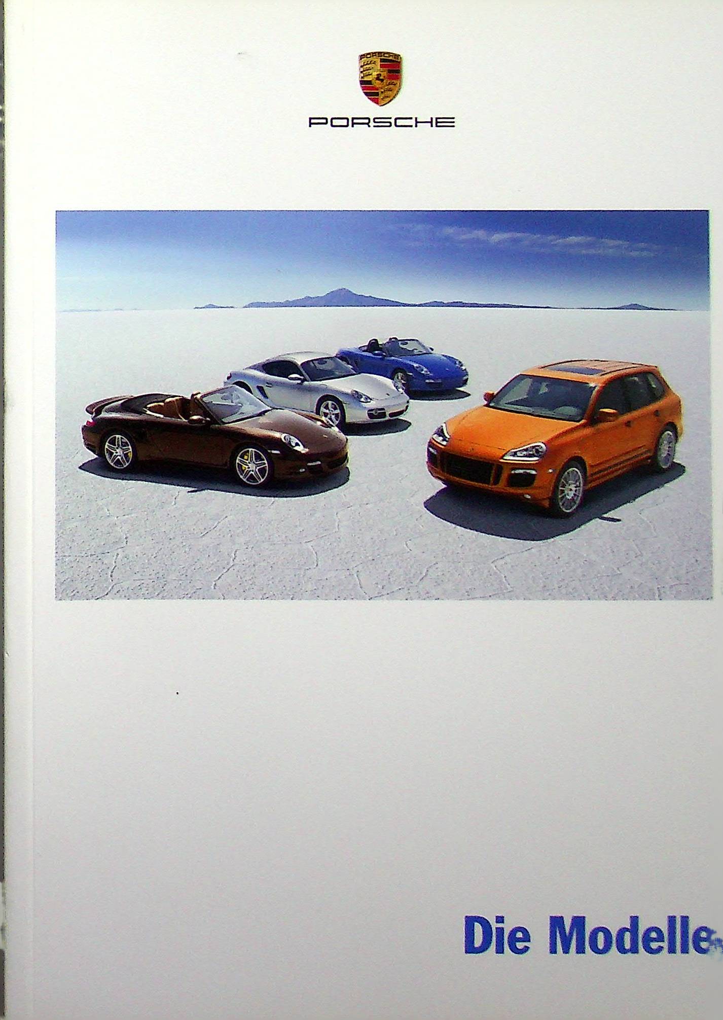 Porsche 911 Cayman Boxster Cayenne Prospekt 09/2007