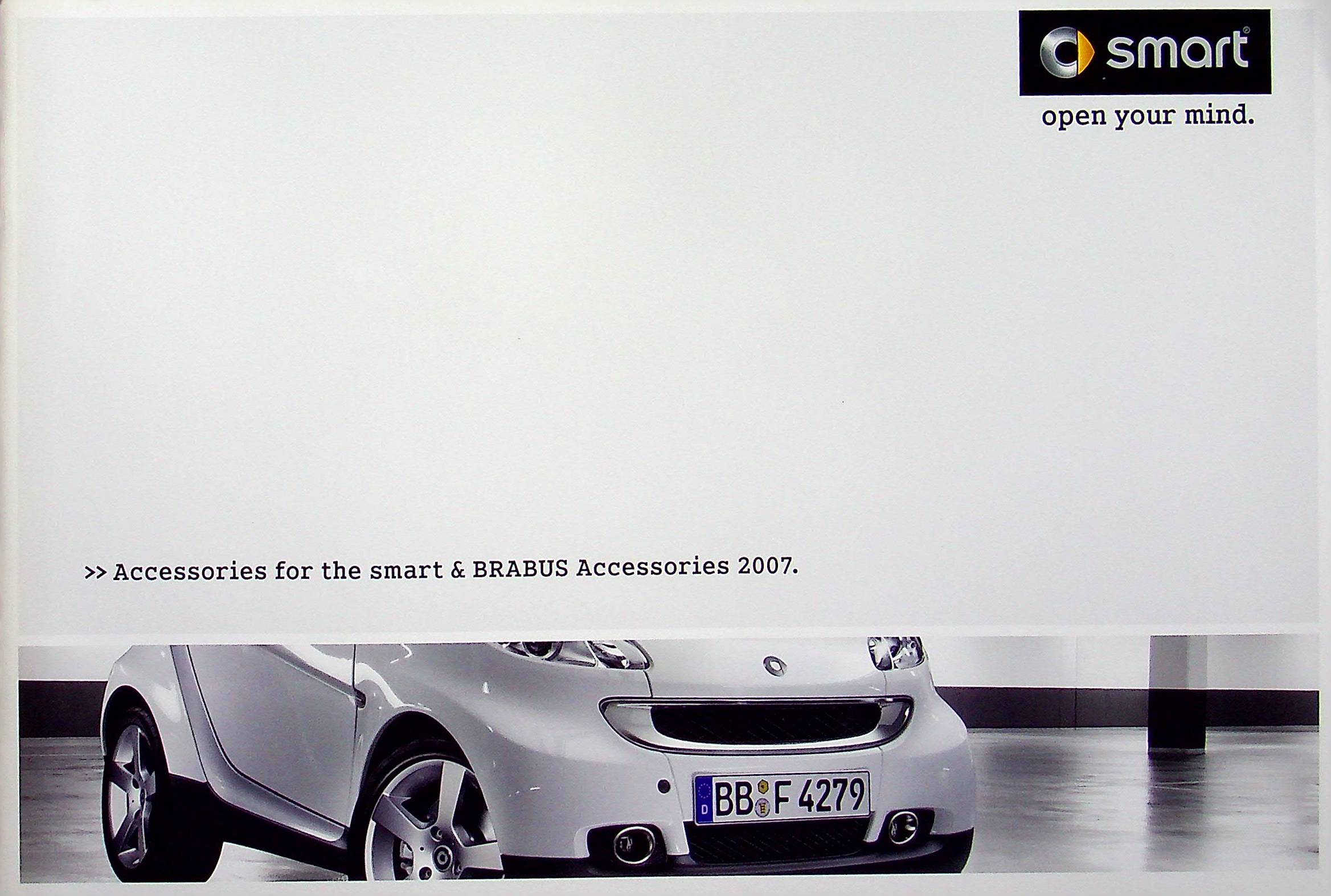 Smart Fortwo + Brabus - Zubehör - Prospekt 01/2007