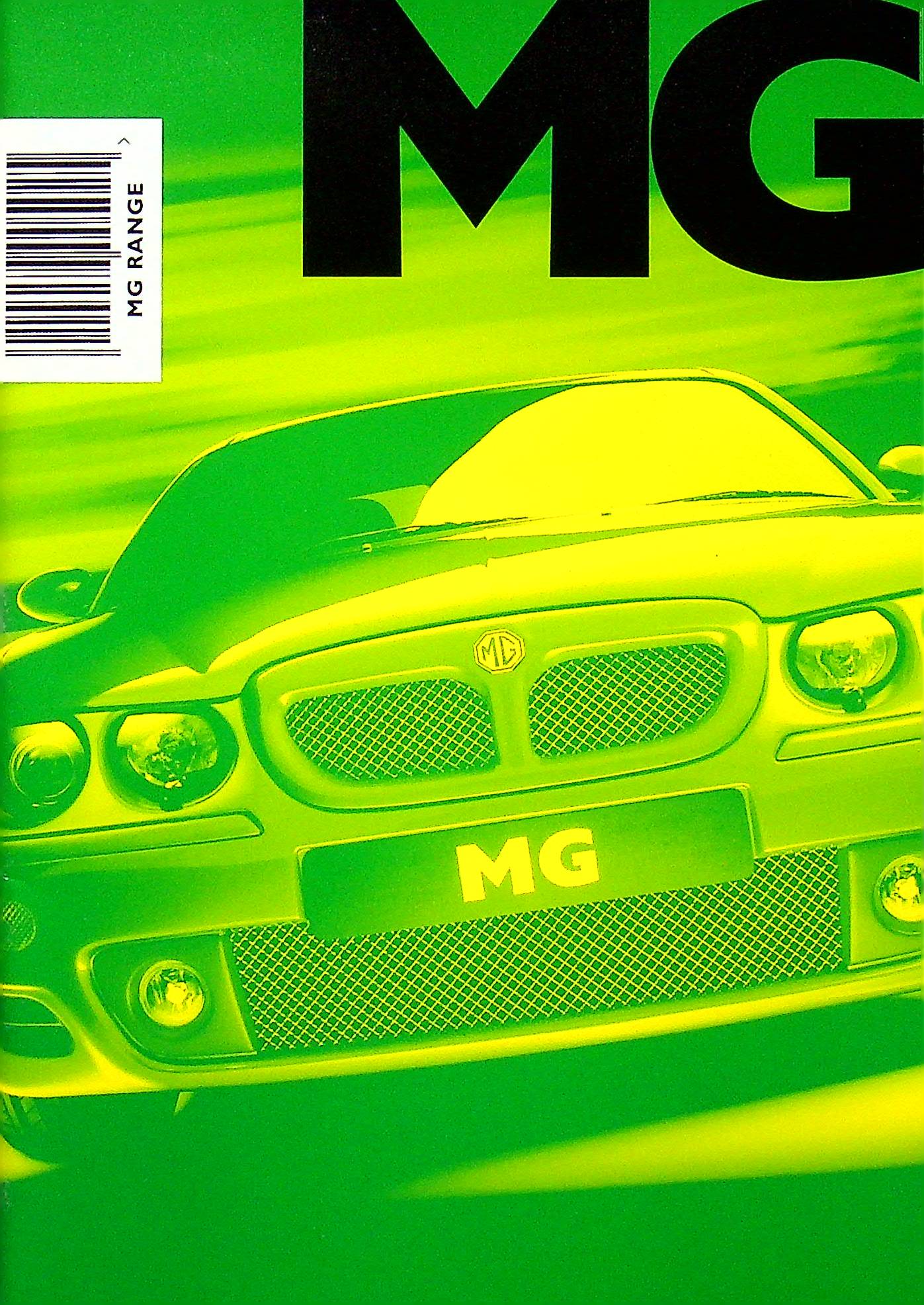 MG ZR ZS ZT ZT-T F Prospekt 08/2001