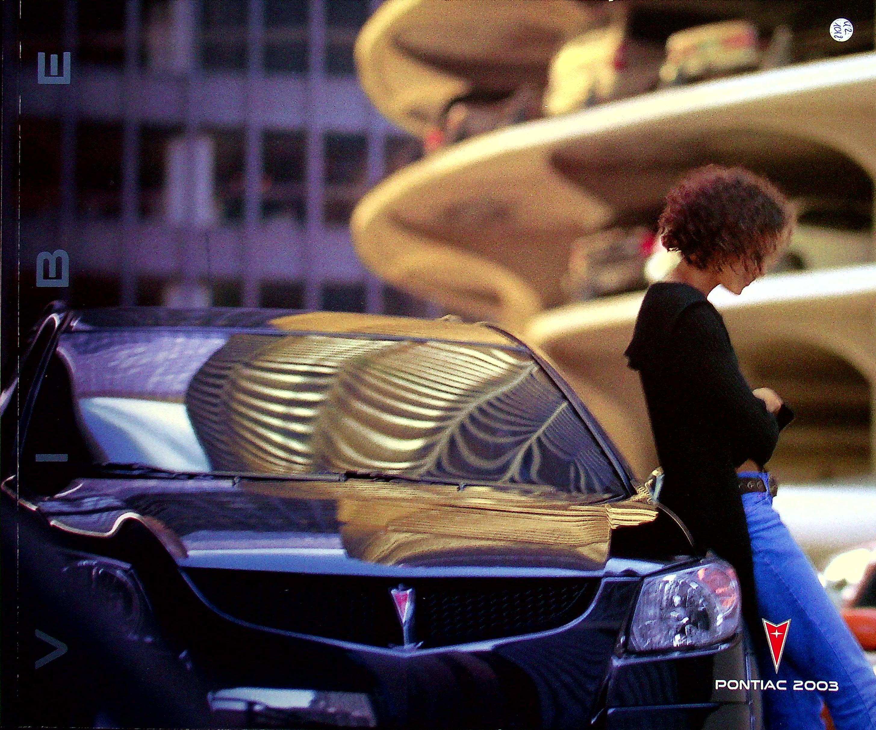 Pontiac Vibe - USA - Übergröße - Prospekt 2002