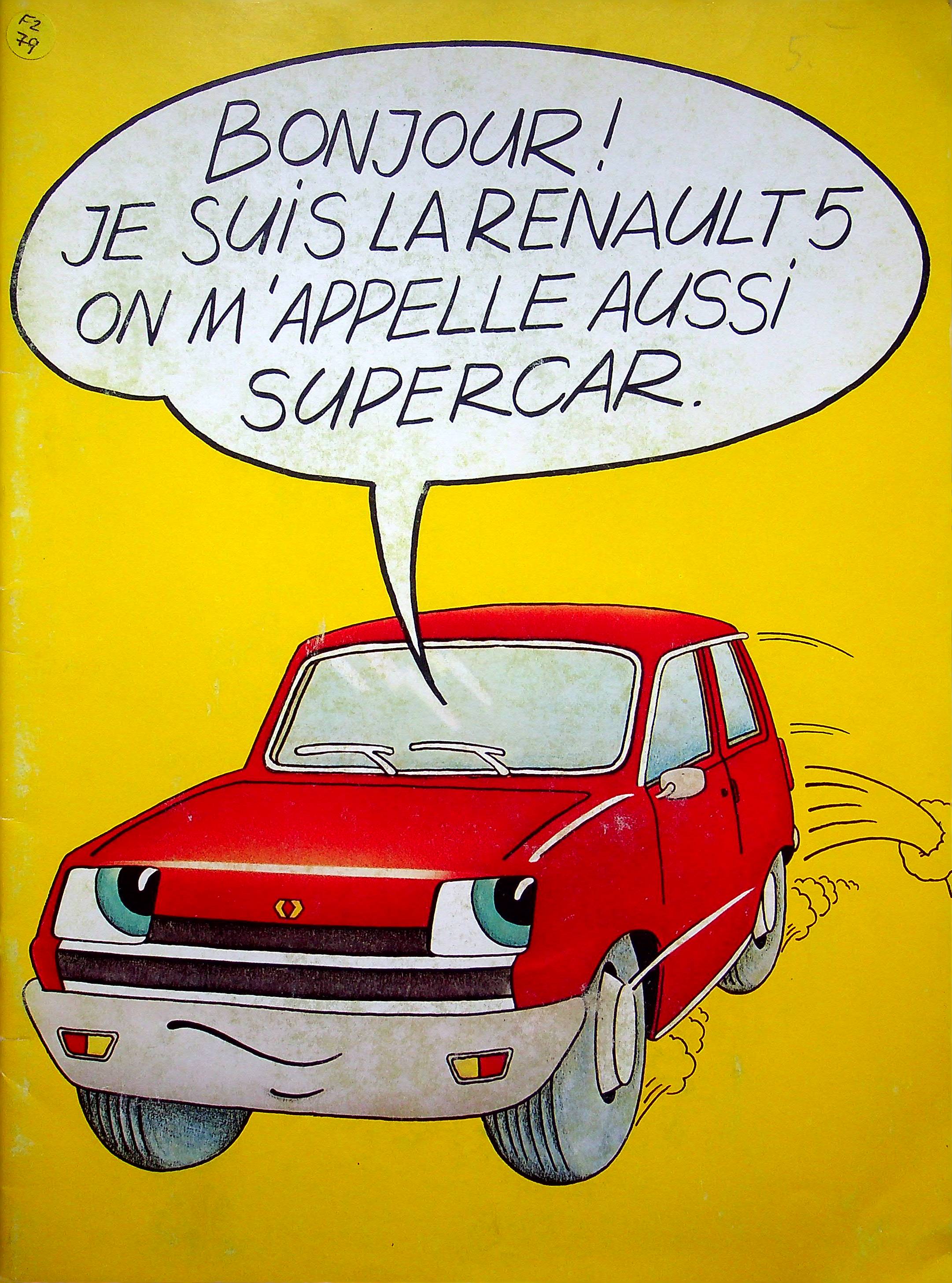 Renault R 5 Prospekt 1972