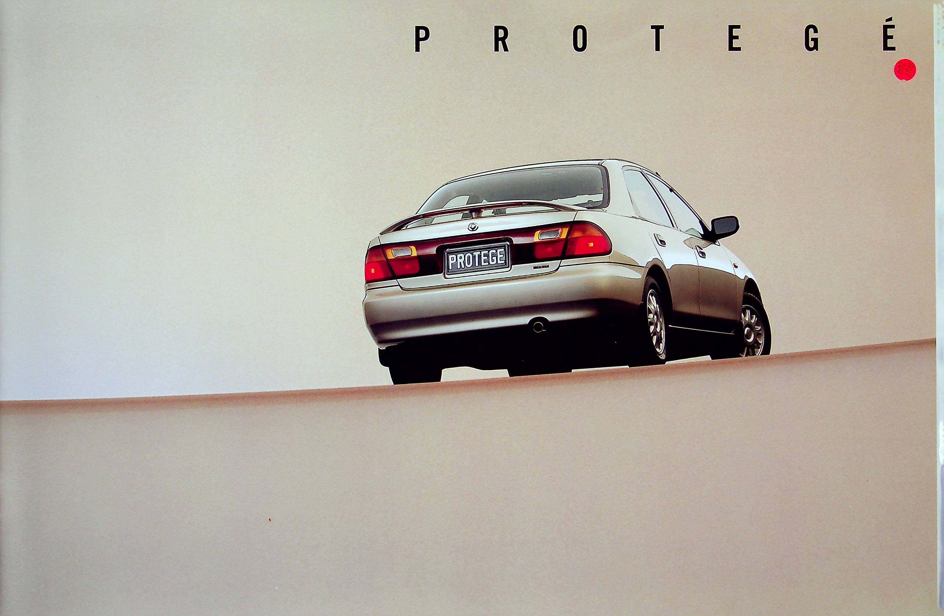Mazda 323 Protege - Australien - Prospekt 1995