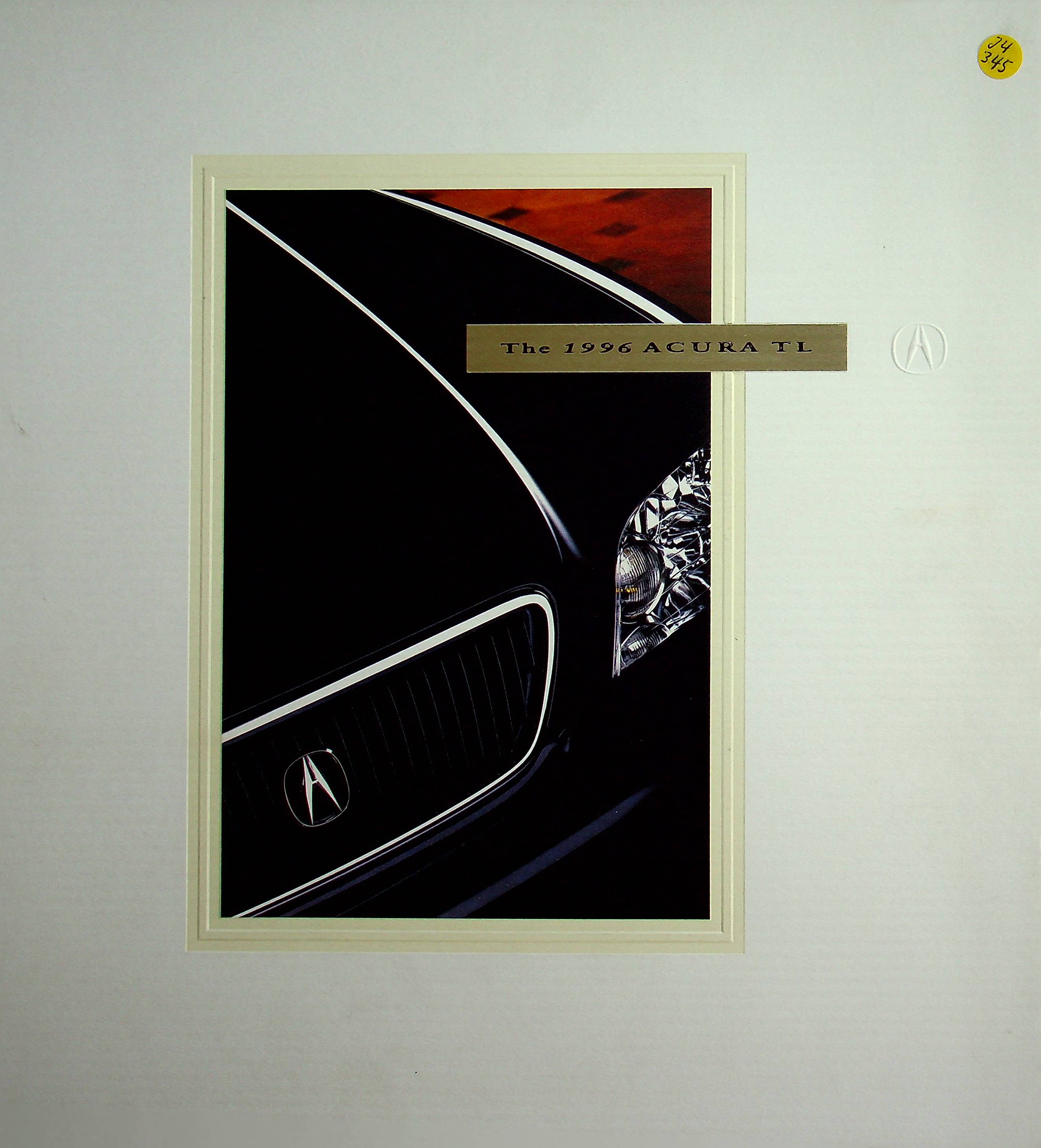 Acura Honda TL - USA - Übergröße - Prospekt 1996