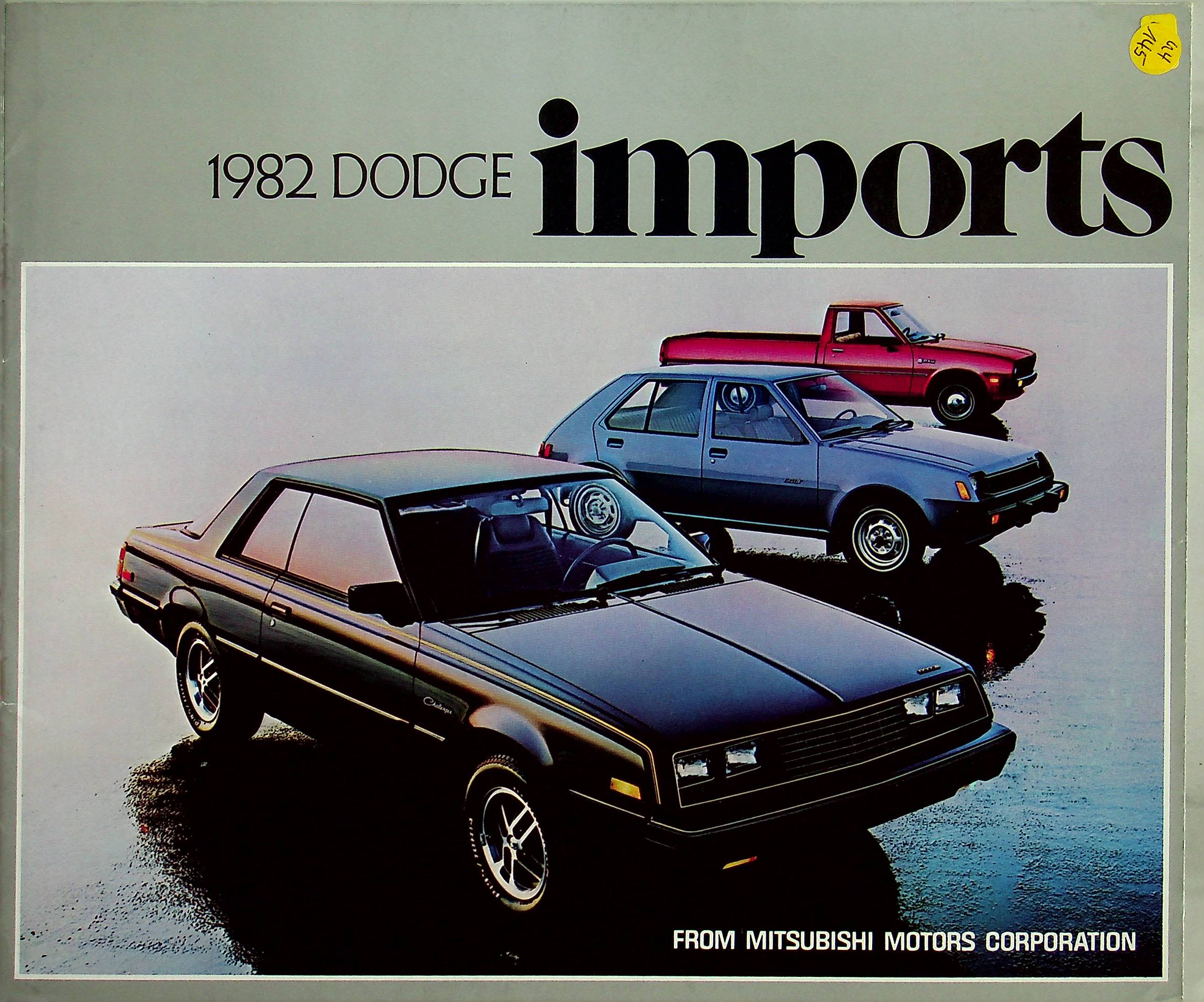 Dodge Colt Challenger Power Ram - USA - Prospekt 1982