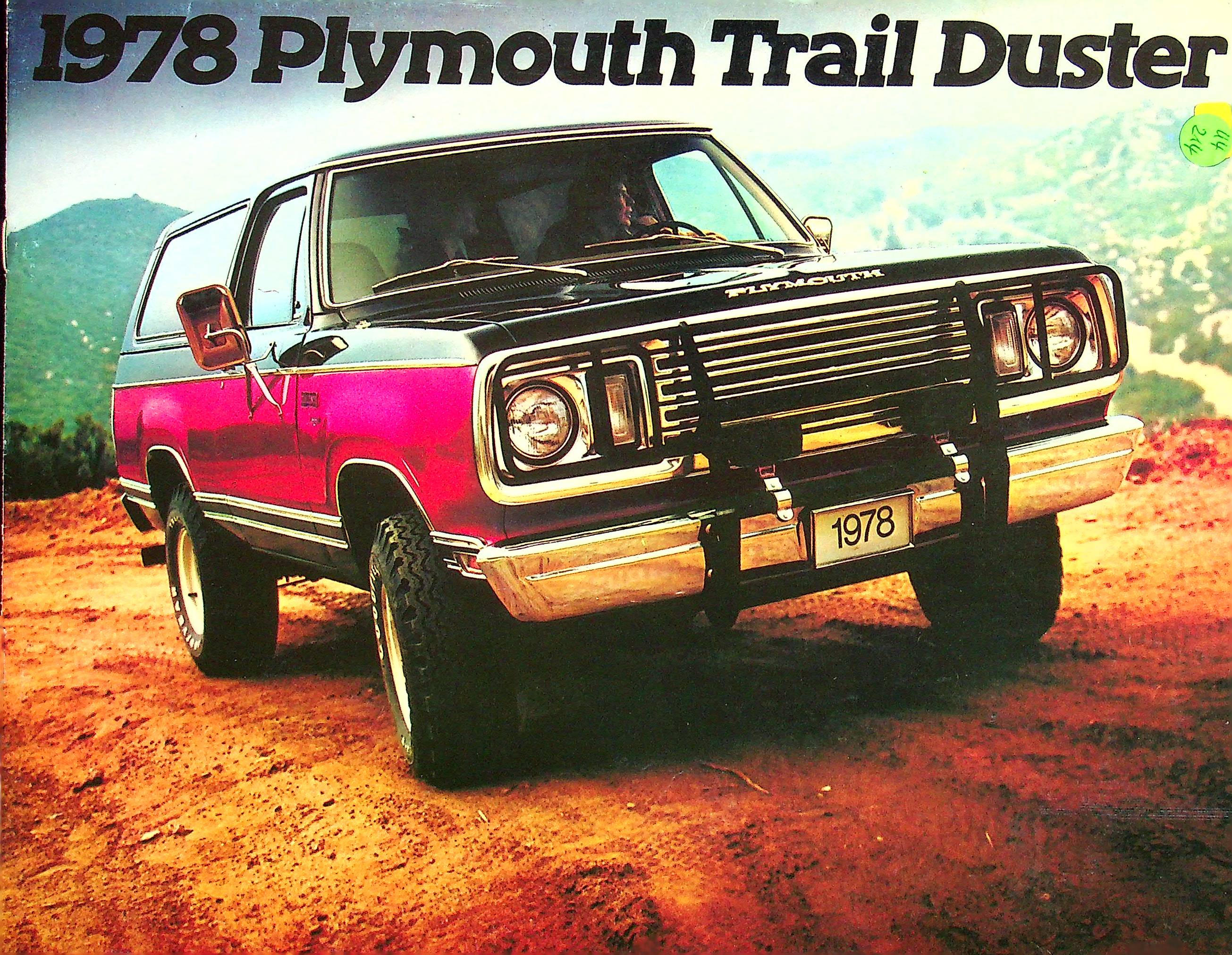 Plymouth Trail Duster - USA - Prospekt 1978