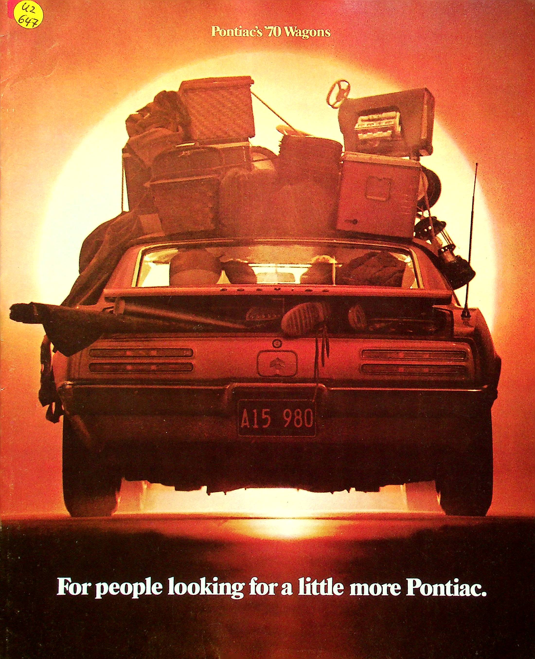 Pontiac Le Mans Safari Bonneville - USA - Prospekt 1970