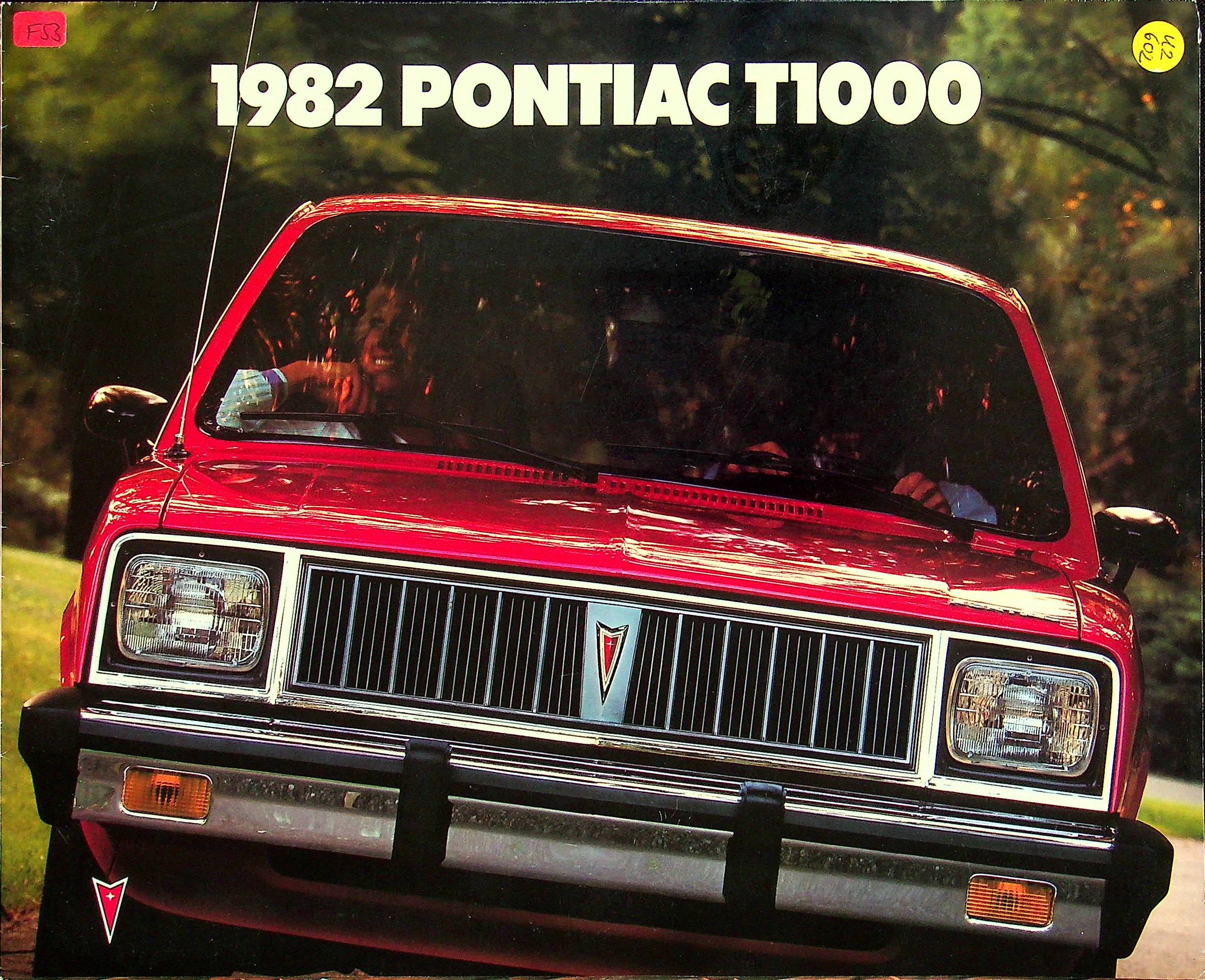 Pontiac T 1000 - USA - Prospekt 1982