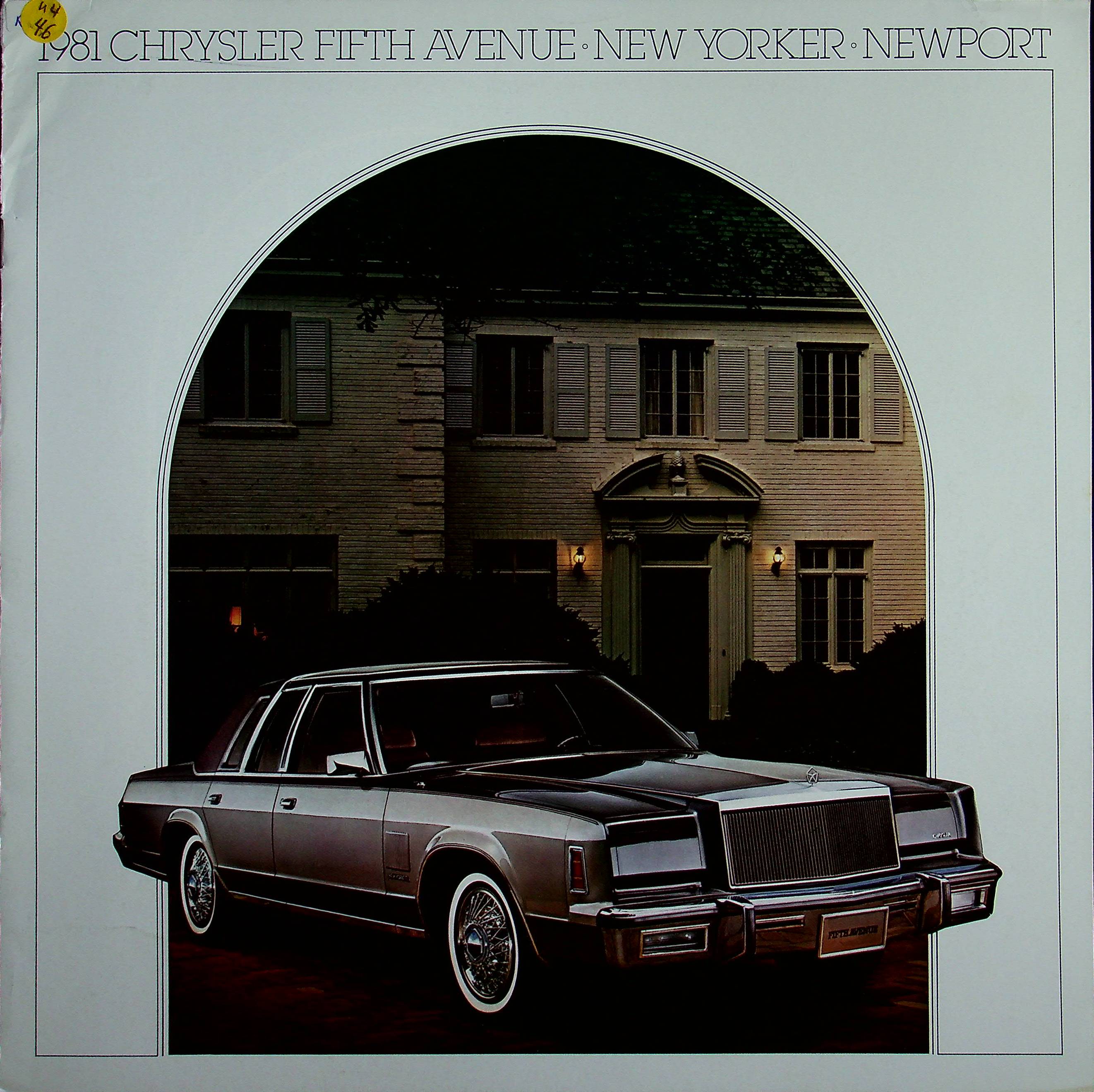 Chrysler New Yorker 5th Avenue - USA - Prospekt 1981