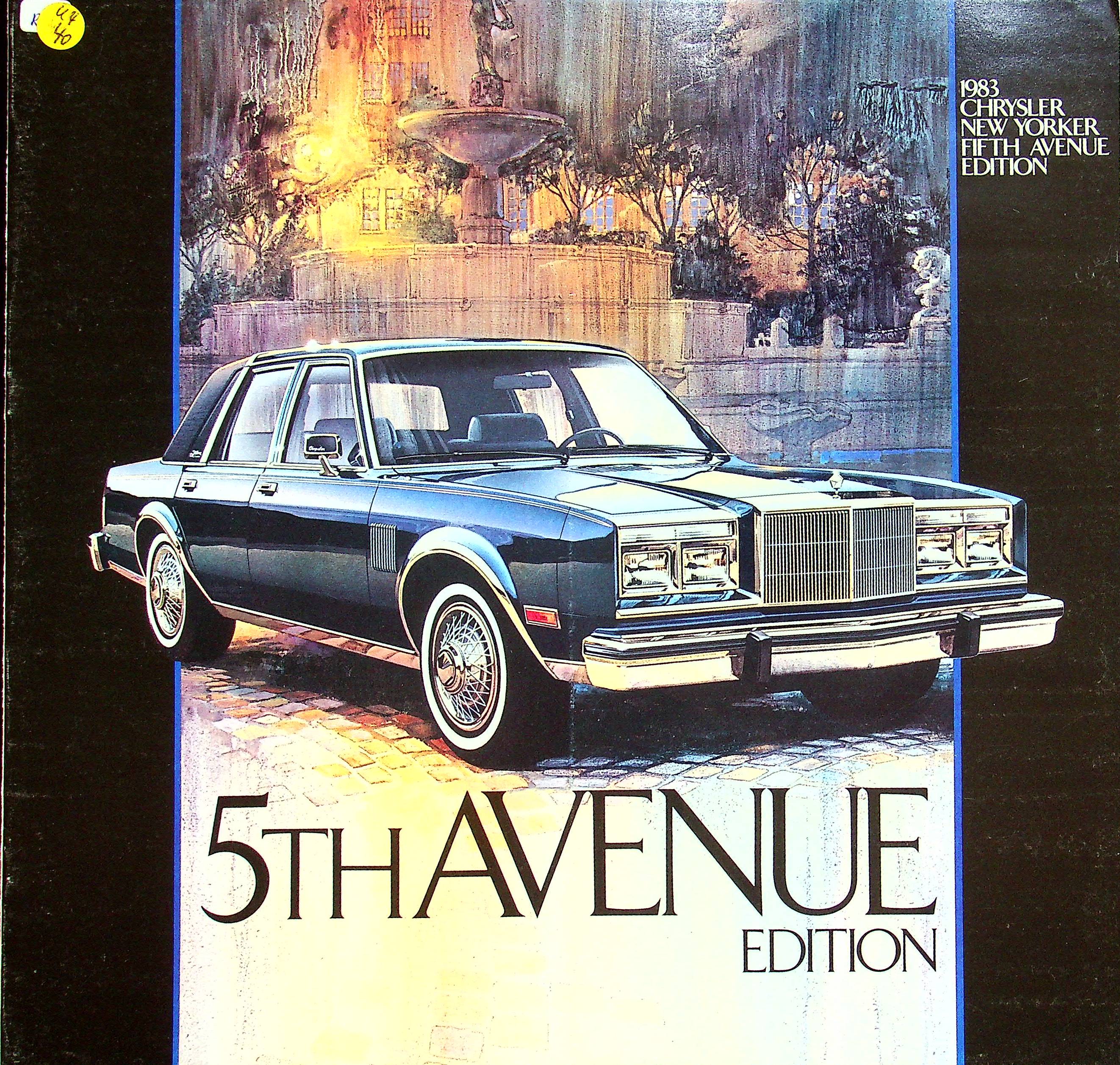 Chrysler New Yorker 5th Avenue - USA - Prospekt 1983