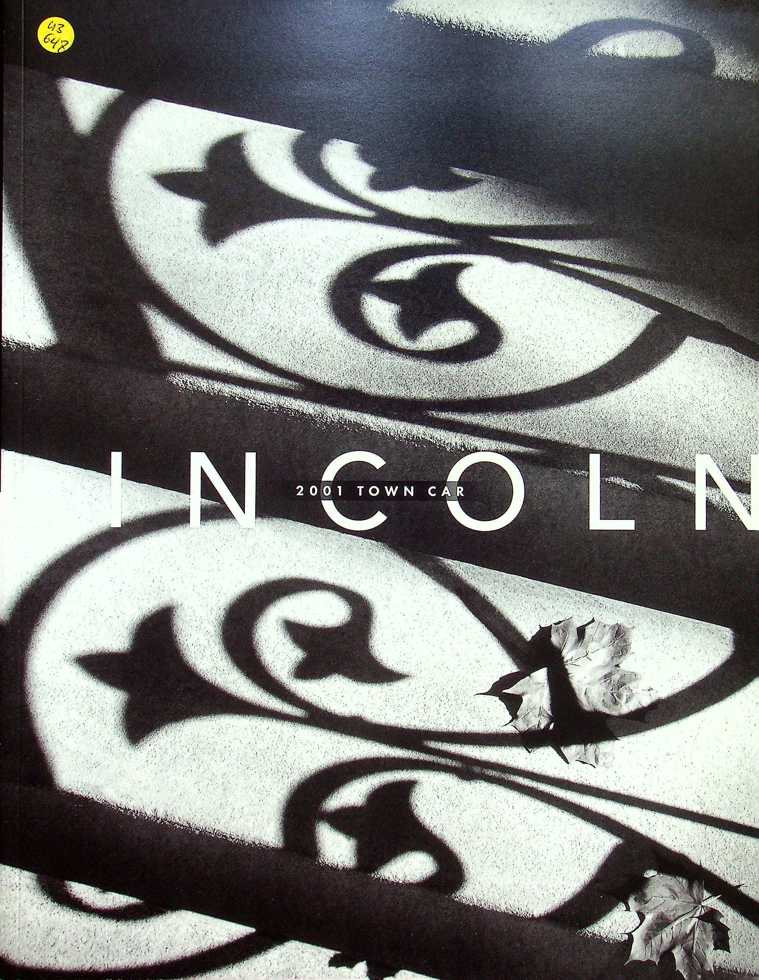 Lincoln Town Car - USA - Übergröße - Prospekt 2001