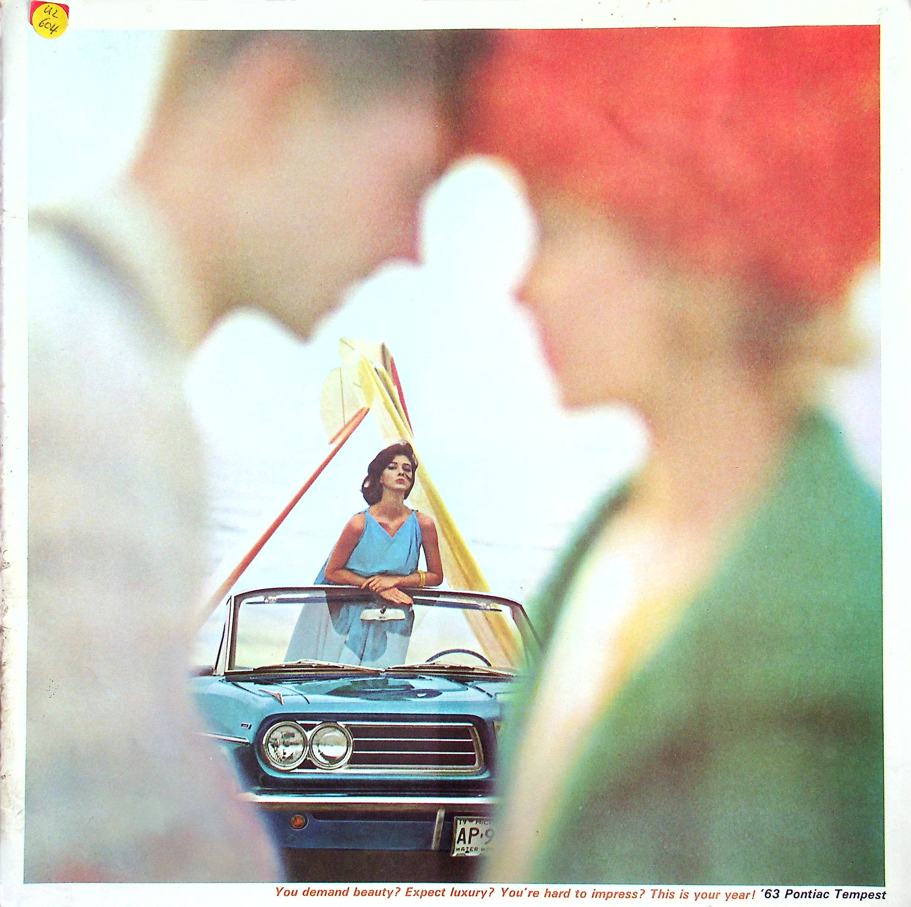 Pontiac Tempest - USA - Übergröße - Prospekt 1963