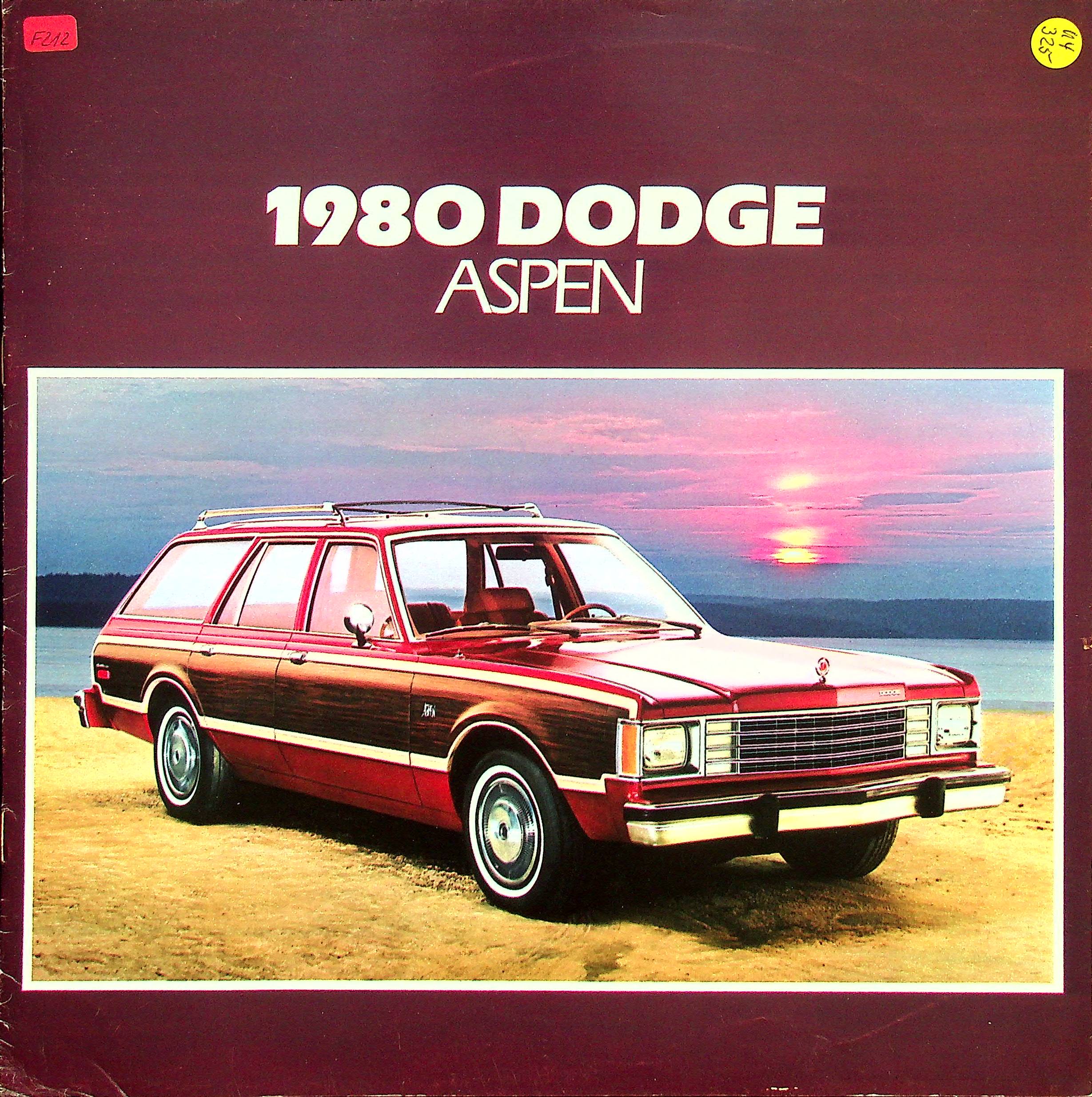 Dodge Aspen - USA - Übergröße - Prospekt 08/1979