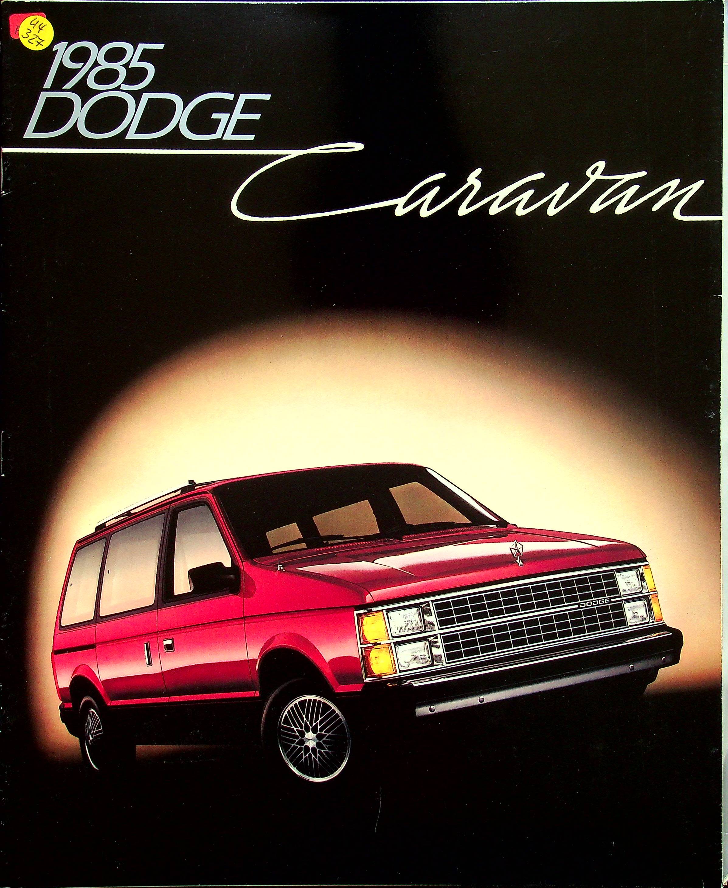 Dodge Caravan - USA - Übergröße - Prospekt 1985