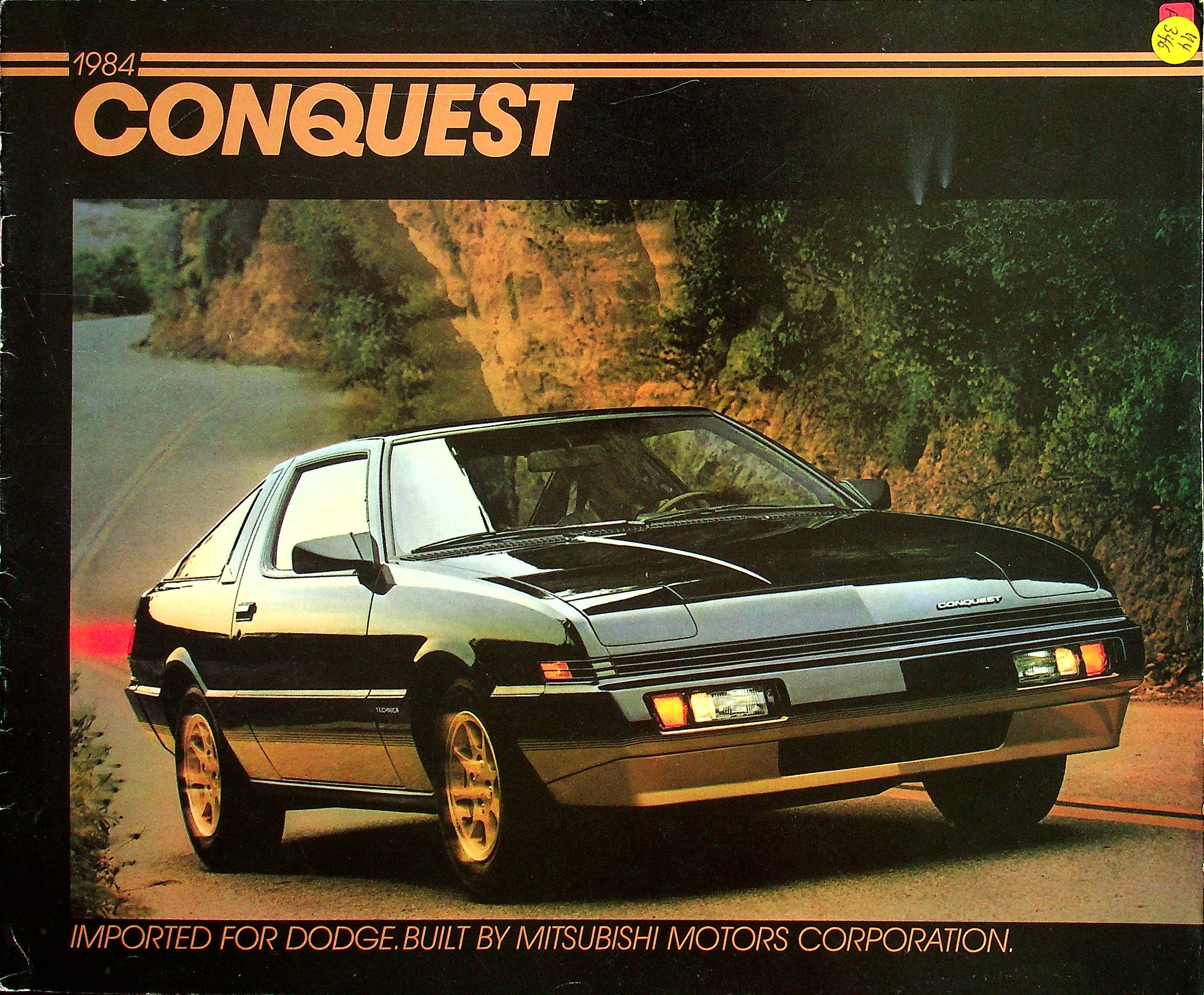 Dodge Conquest - USA - Übergröße - Prospekt 1984