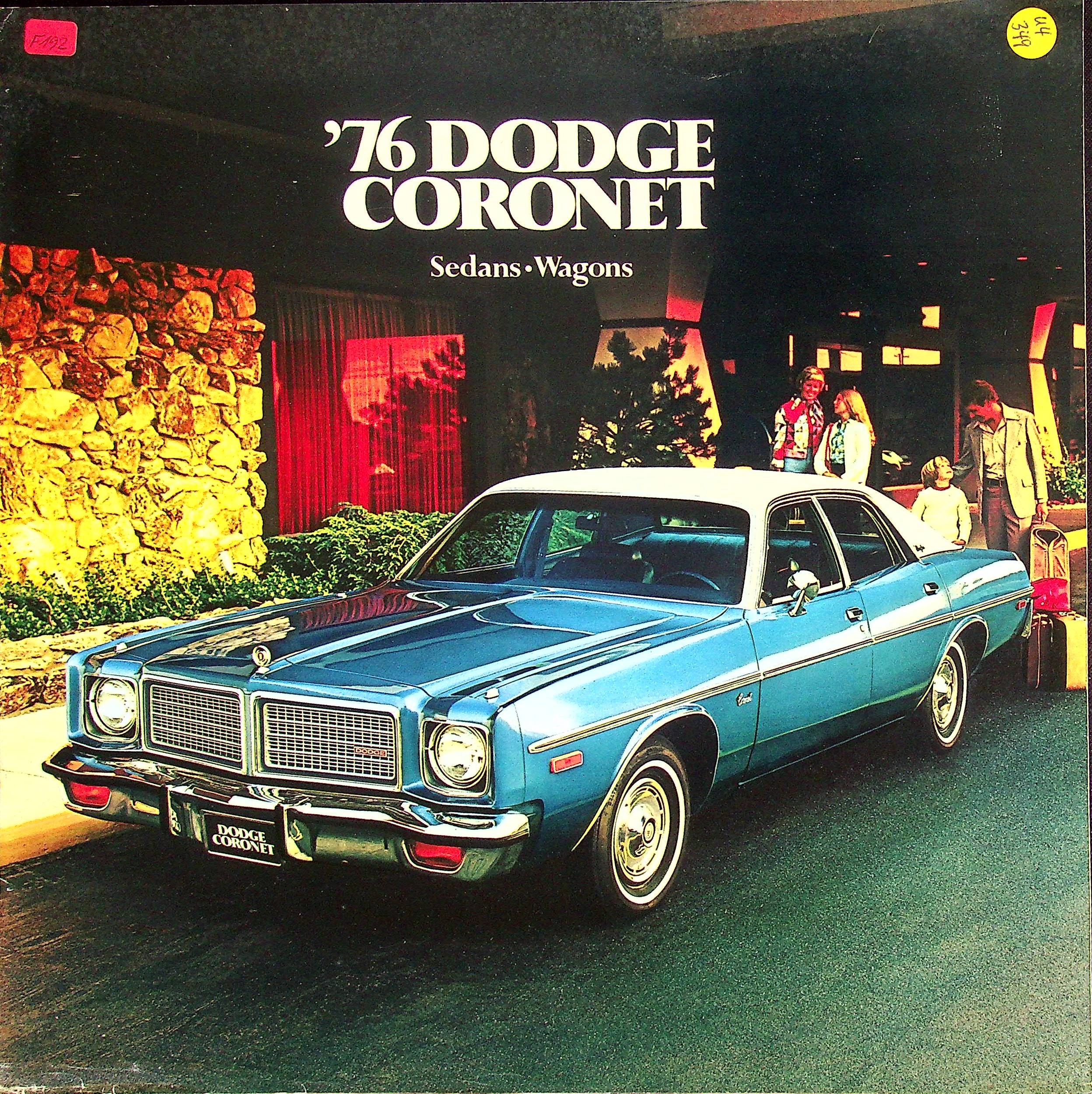 Dodge Coronet - USA - Übergröße - Prospekt 1976