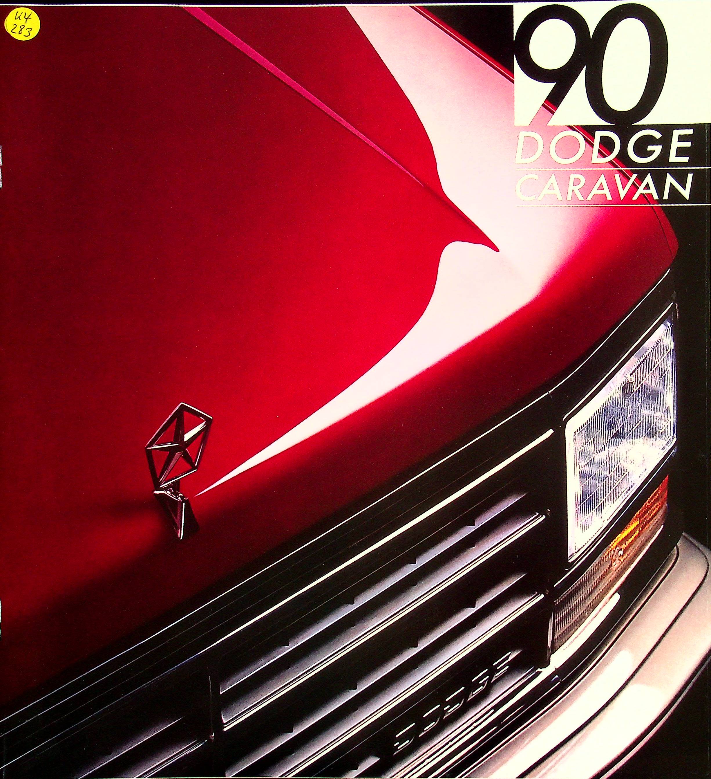 Dodge Caravan - USA - Übergröße - Prospekt 1990