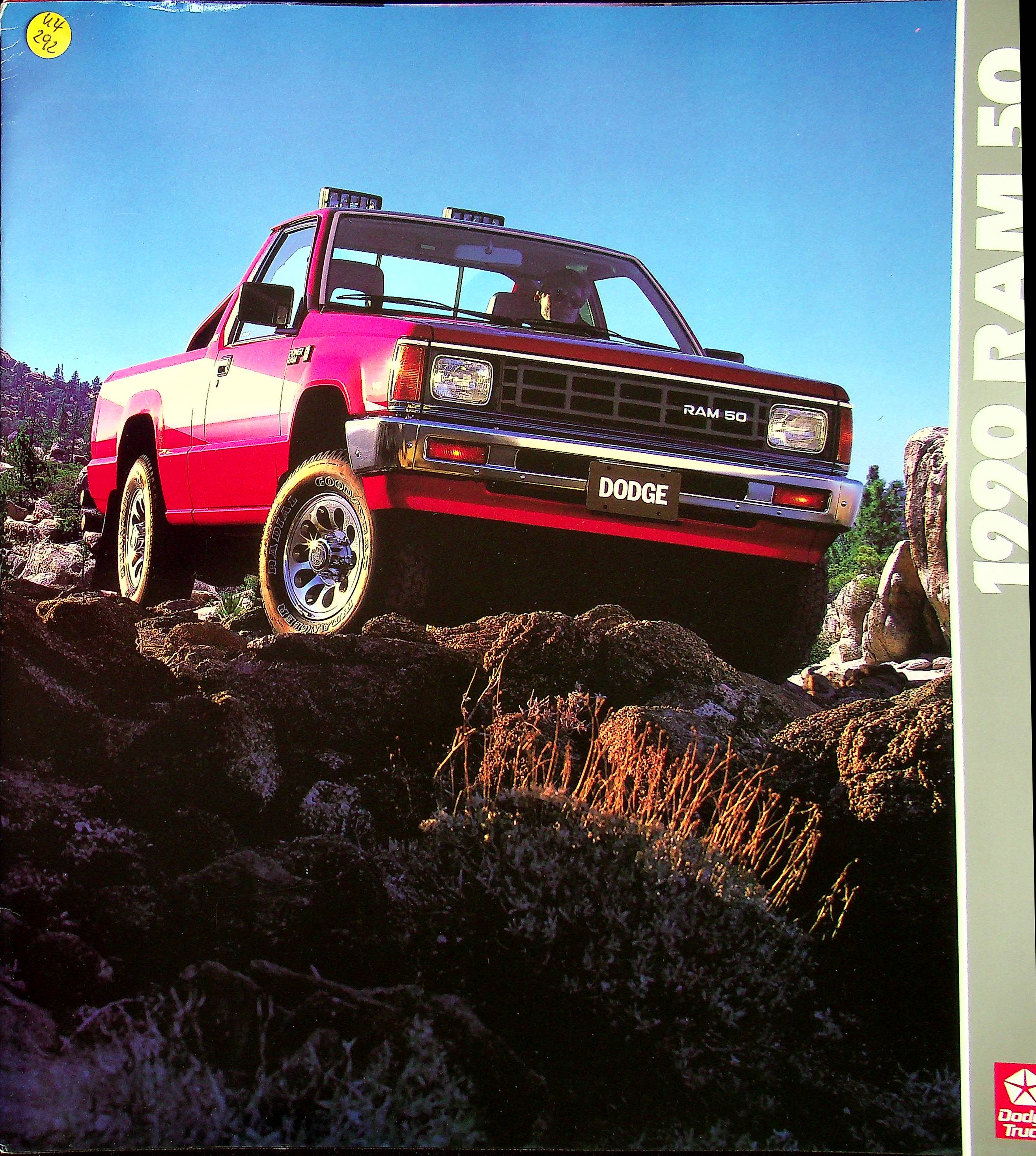 Dodge Ram 50 - USA - Übergröße - Prospekt 08/1989