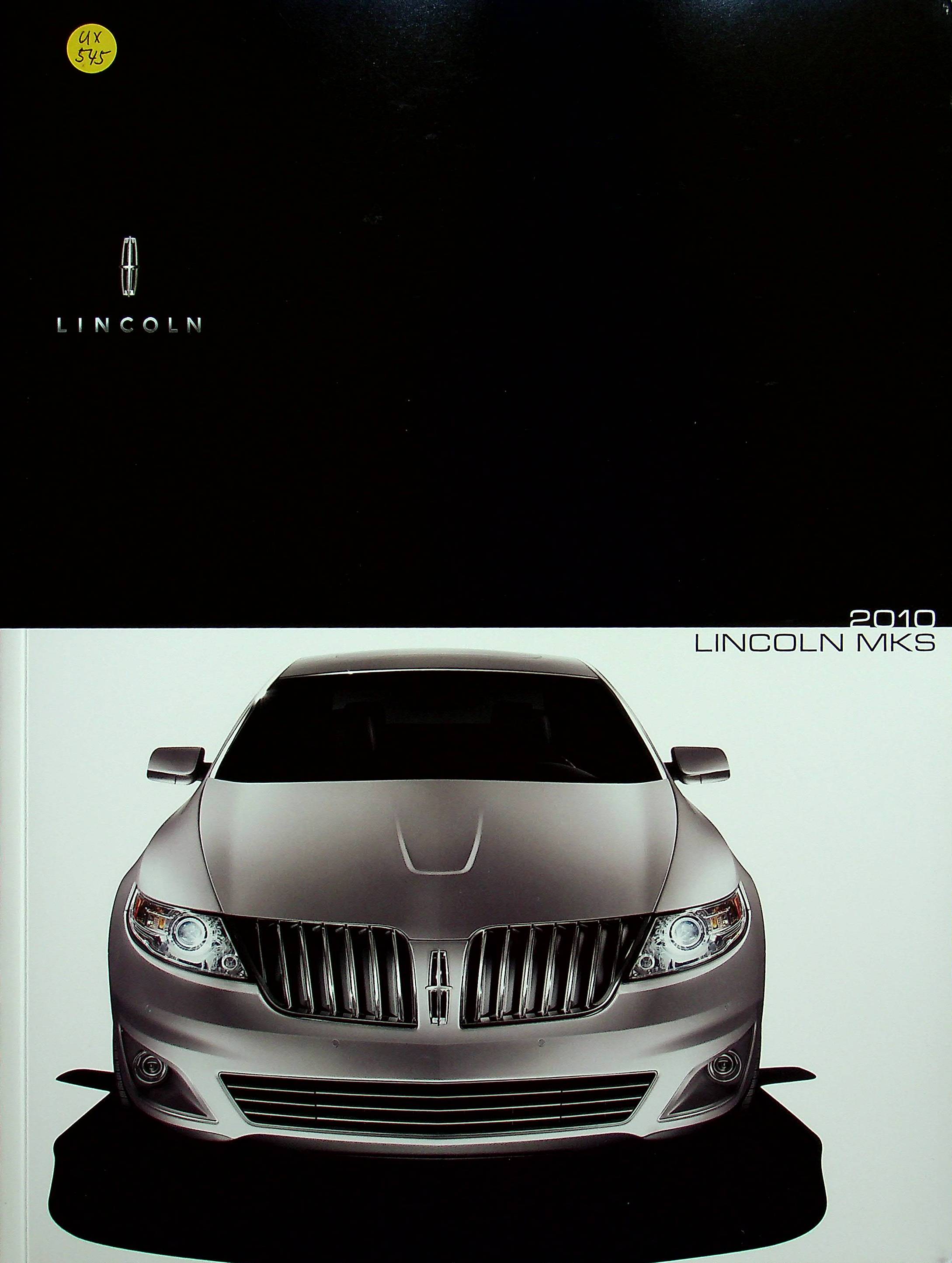 Lincoln MKS - USA - Prospekt 2010