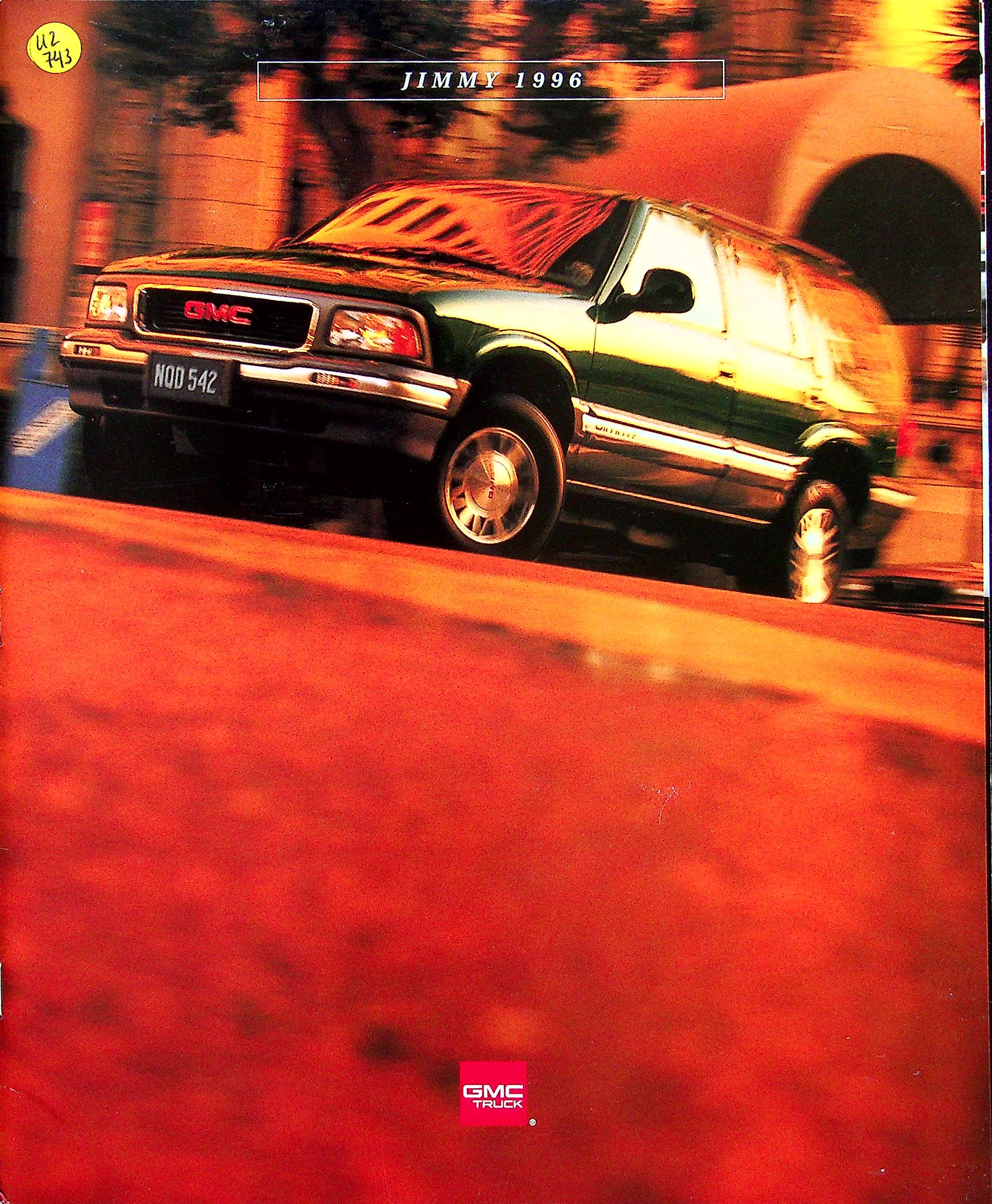GMC Jimmy - USA - Prospekt 01/1996