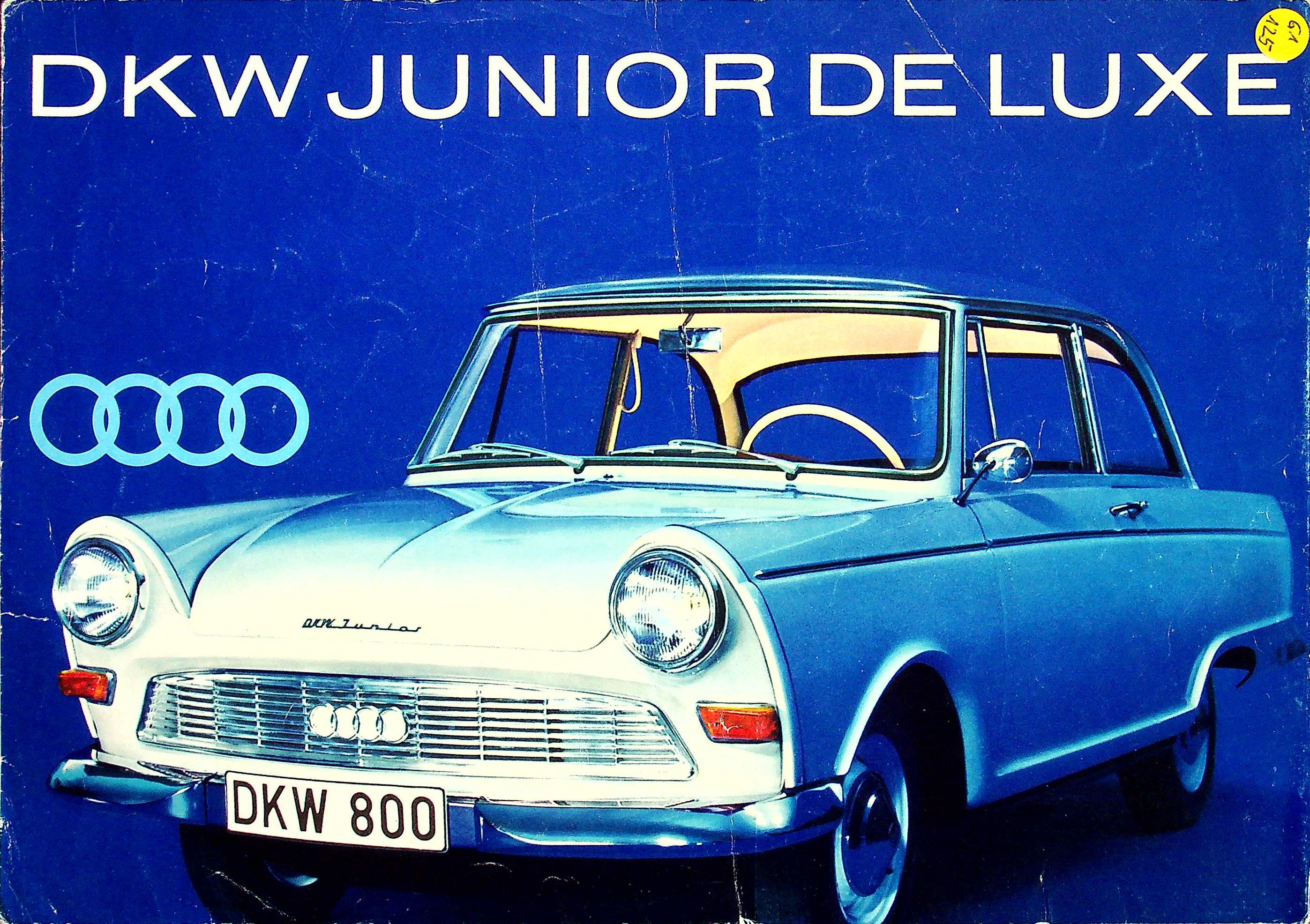 DKW Junior de Luxe Prospekt 196?