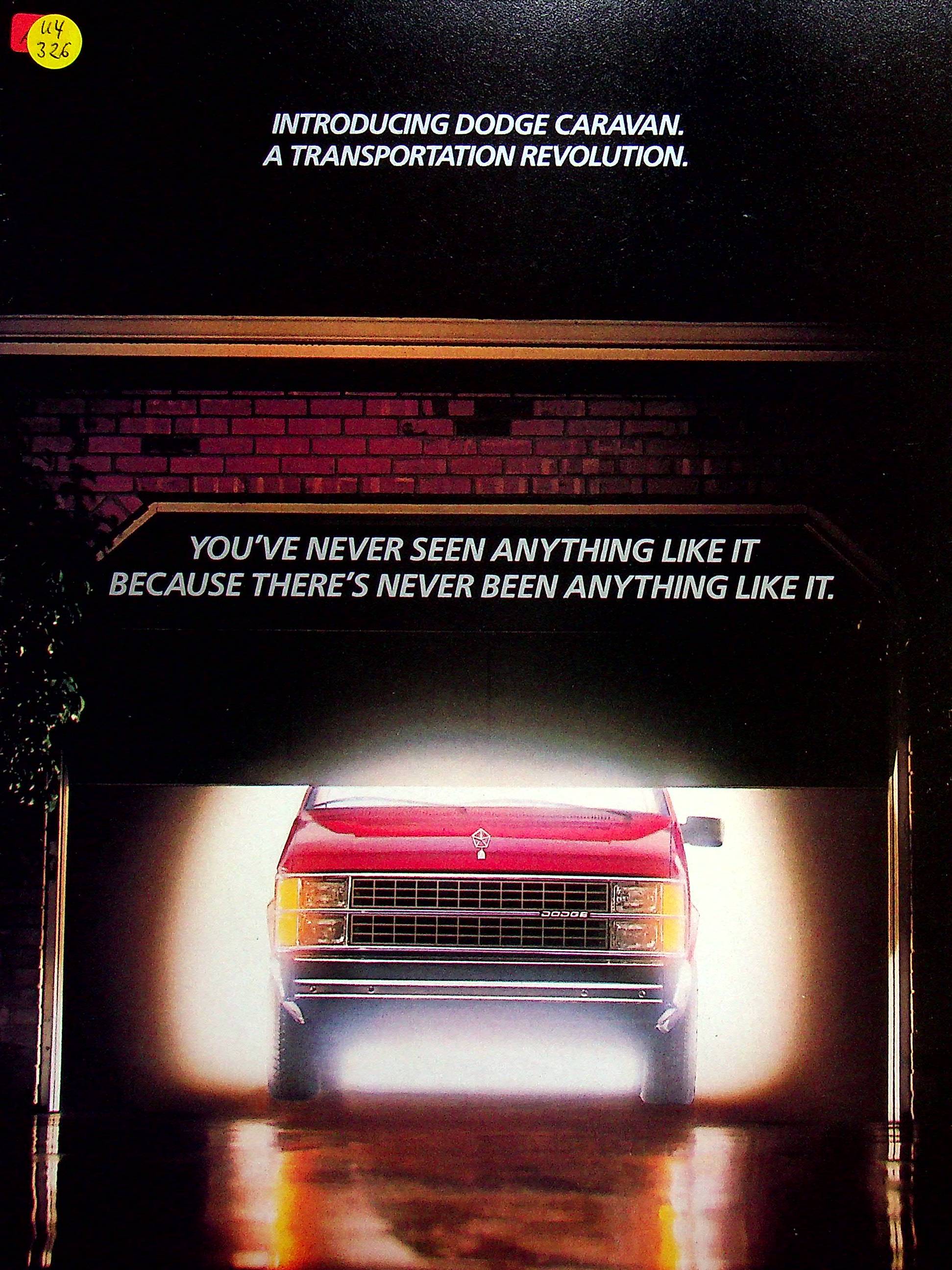 Dodge Caravan - USA - Prospekt 02/1984