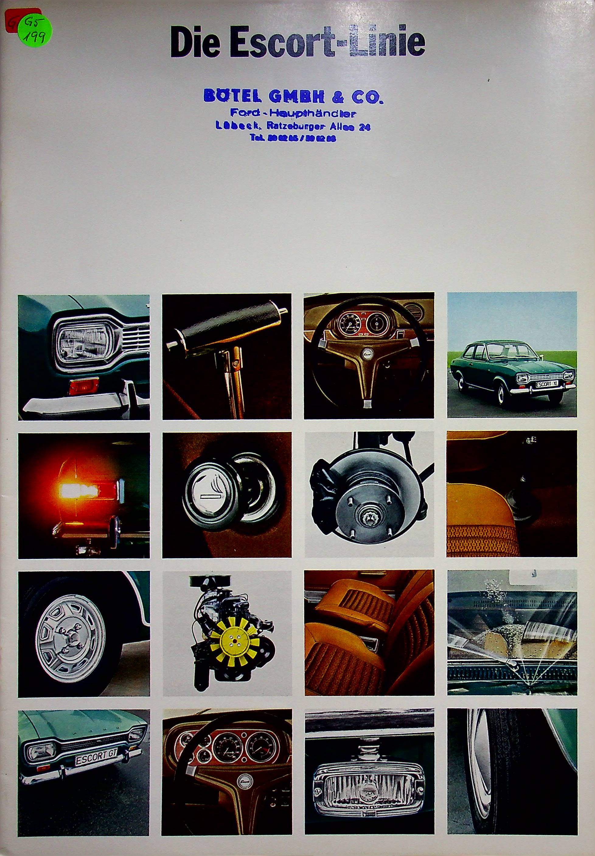 Ford Escort Prospekt 197?