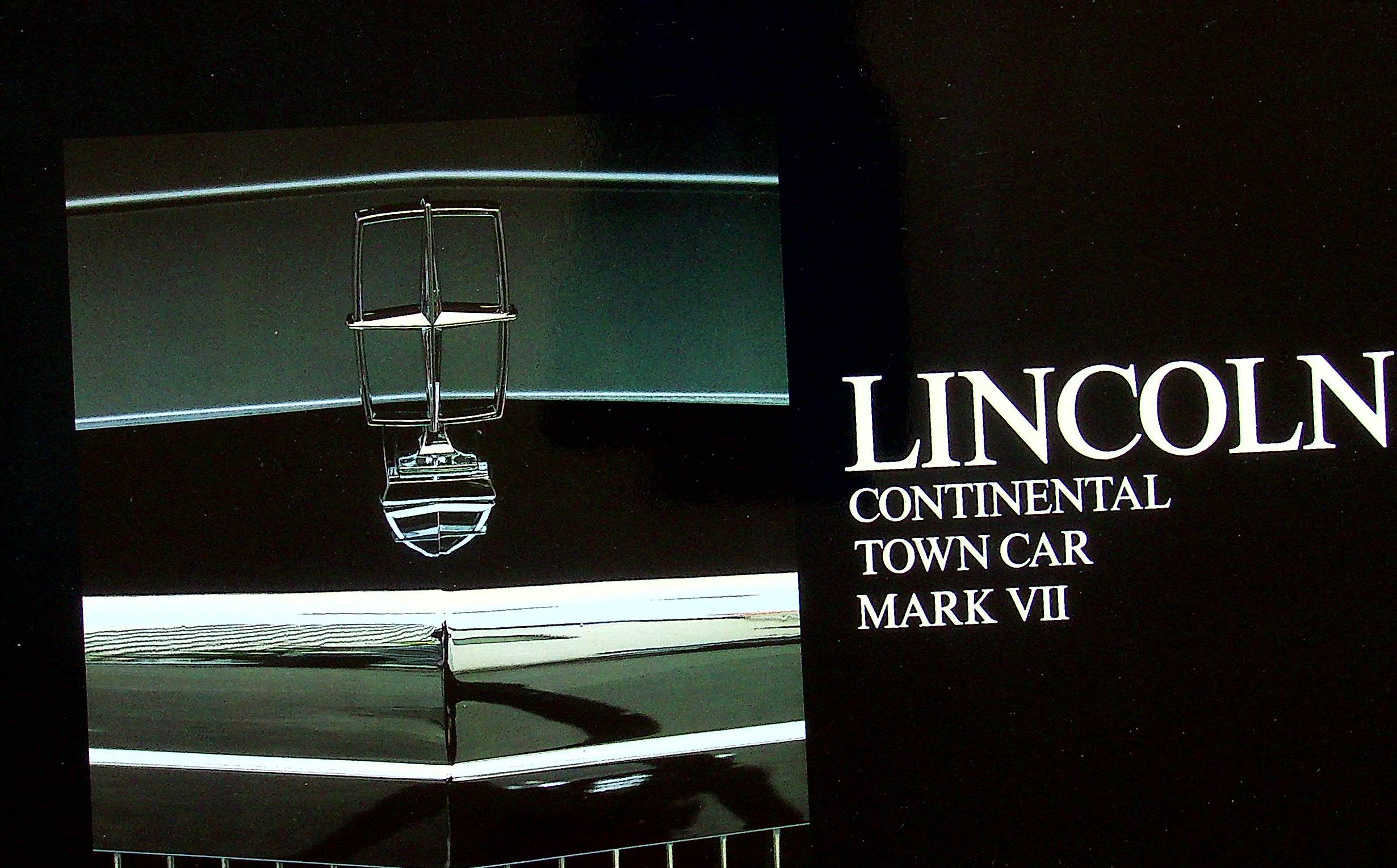 Lincoln Mark VII Town Car - Japan - Prospekt 198?