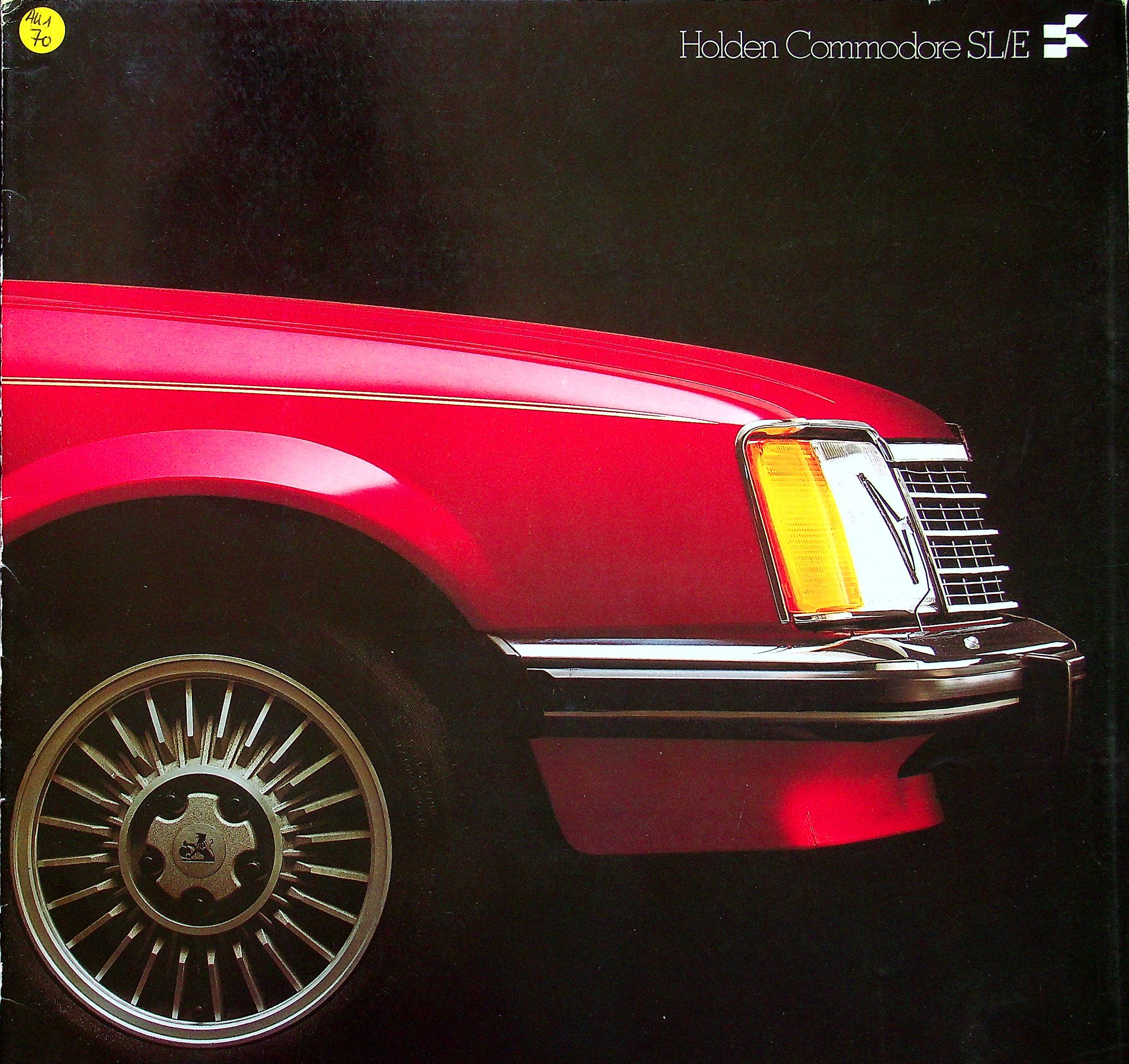 Holden Commodore Prospekt 1979