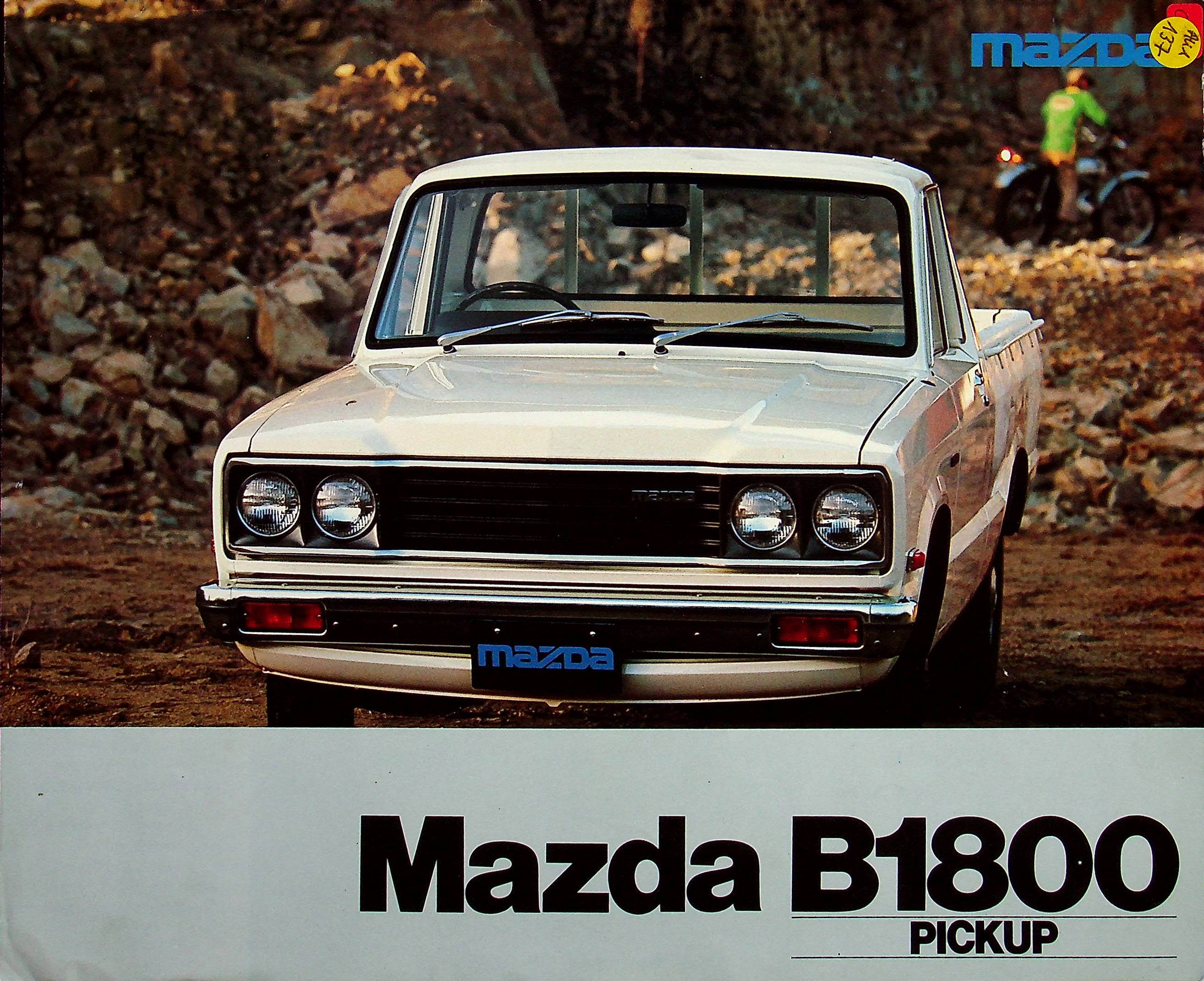 Mazda B 1800 Pickup Prospekt 1977