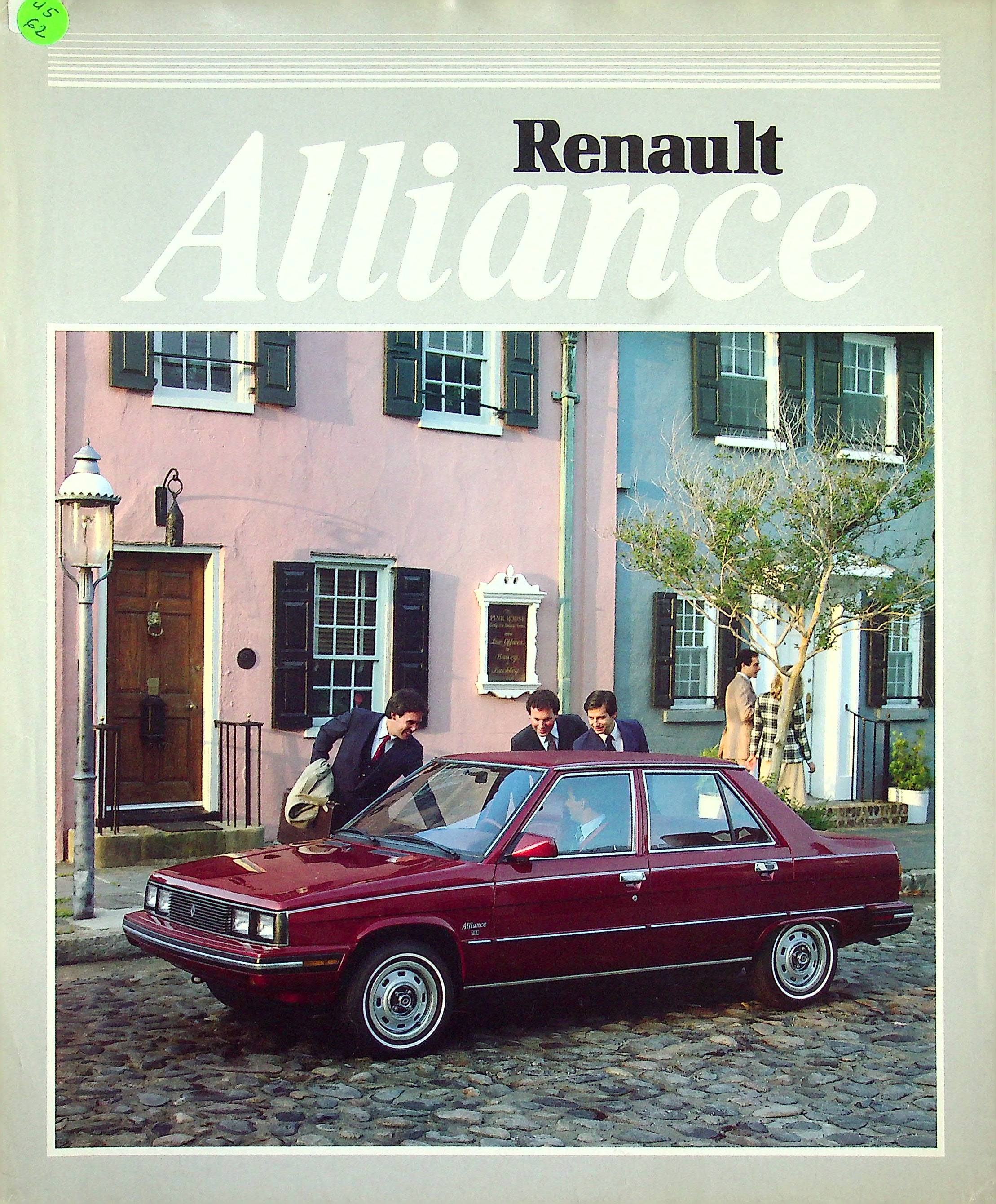 Renault R 9 Alliance - USA - Prospekt 198?