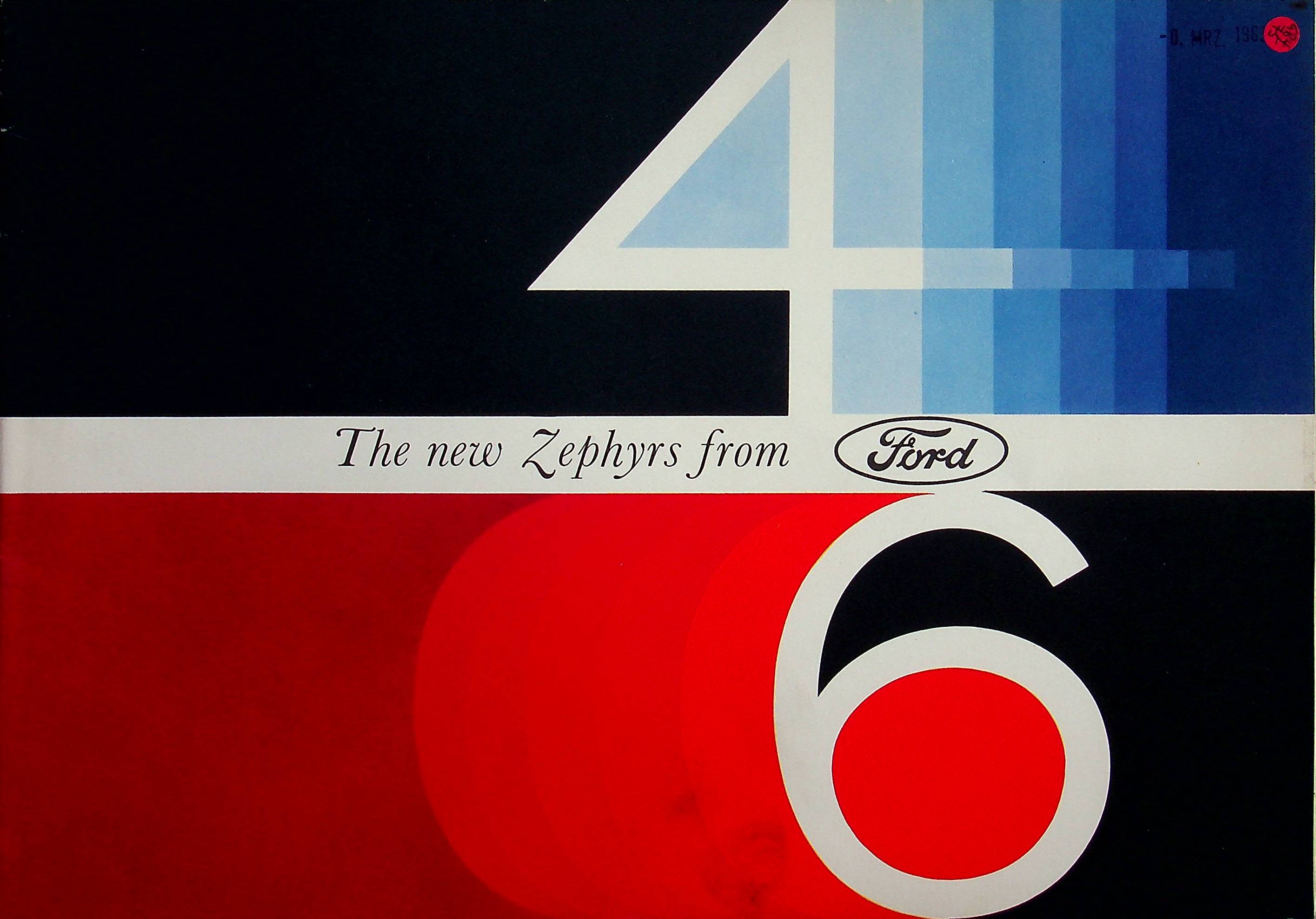 Ford Zephyr - UK - Prospekt 196?