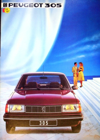 Peugeot 305 Prospekt 1984