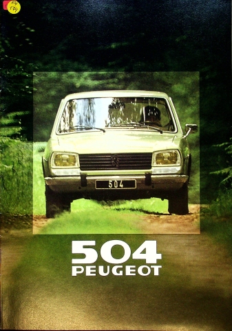 Peugeot 504 Prospekt 1980