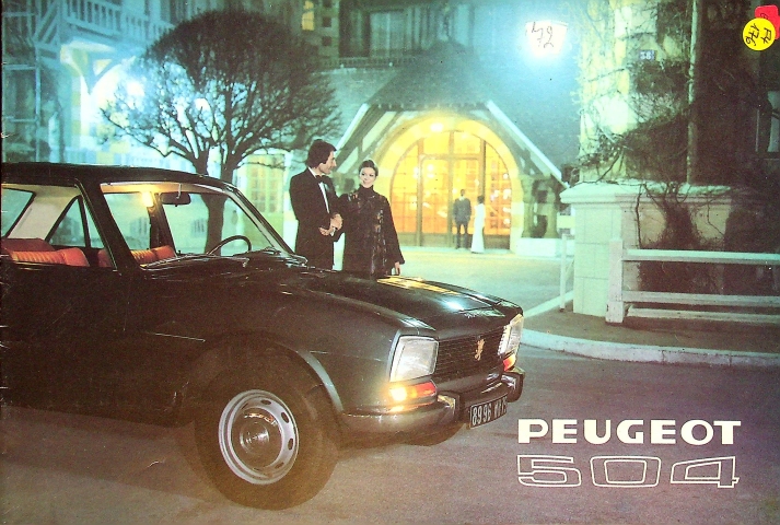 Peugeot 504 Prospekt 1972