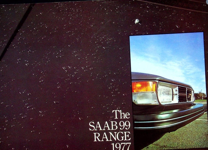 Saab 99 - UK - Prospekt 1977