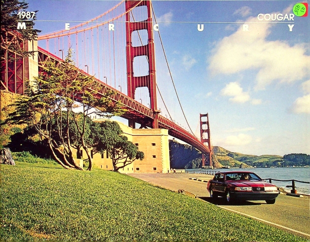 Mercury Cougar - USA - Prospekt 1987