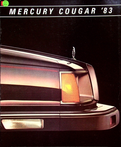 Mercury Cougar - USA - Prospekt 1983