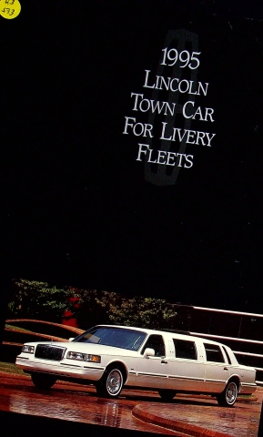 Lincoln Town Car - USA - Prospekt 1995