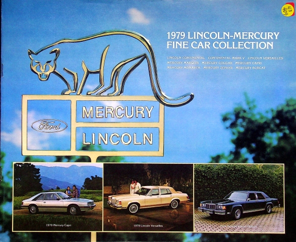Lincoln Mercury Continental Cougar - USA - Prospekt 1979