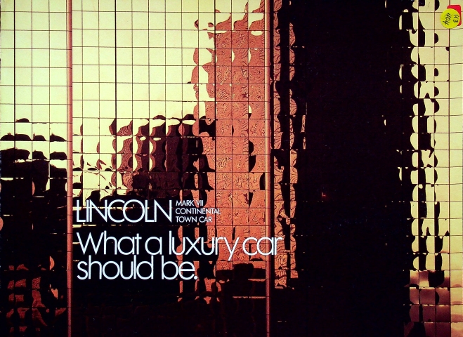 Lincoln Continental Town Car - USA - Prospekt 08/1986