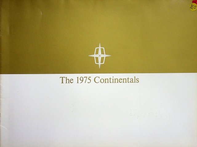 Lincoln Continental - USA - Prospekt 1975