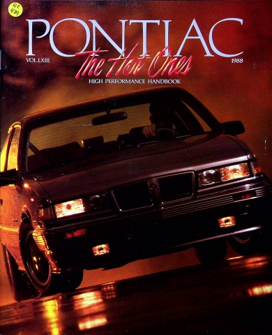 Pontiac Firebird Grand AM Fiero - USA - Prospekt 1988