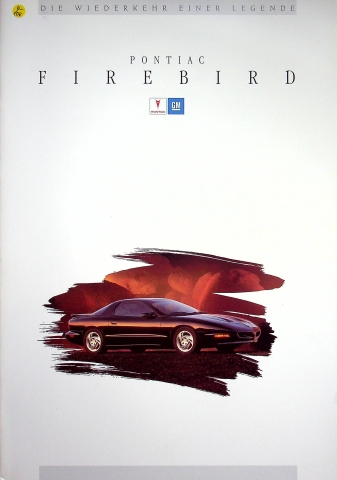 Pontiac Fierebird Prospekt 199?