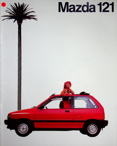 Mazda 121 - Australien - Prospekt 02/1987