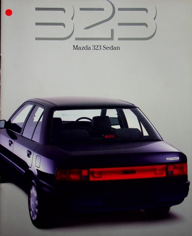 Mazda 323 - Australien - Prospekt 09/1989