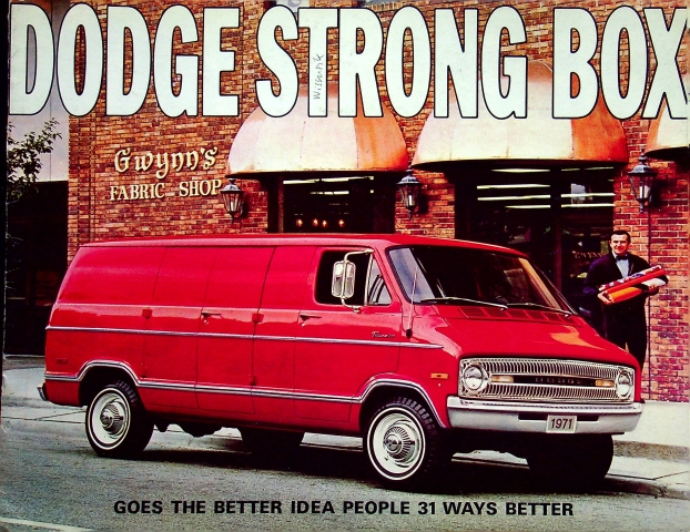 Dodge Strong Box - USA - Prospekt 04/1970